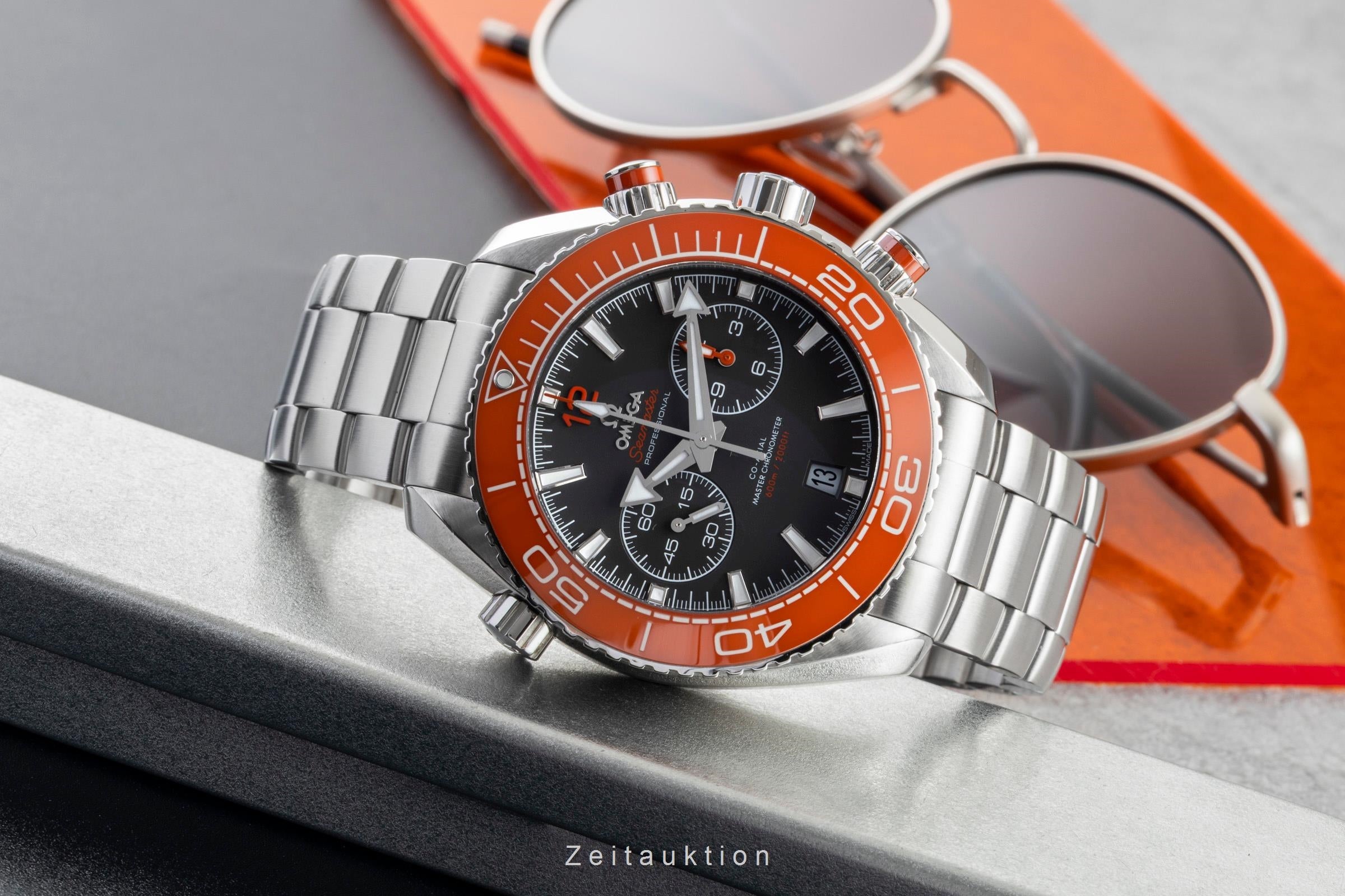 Omega Seamaster chronograph steel automatic Kal. 9900 Ref. 215.30