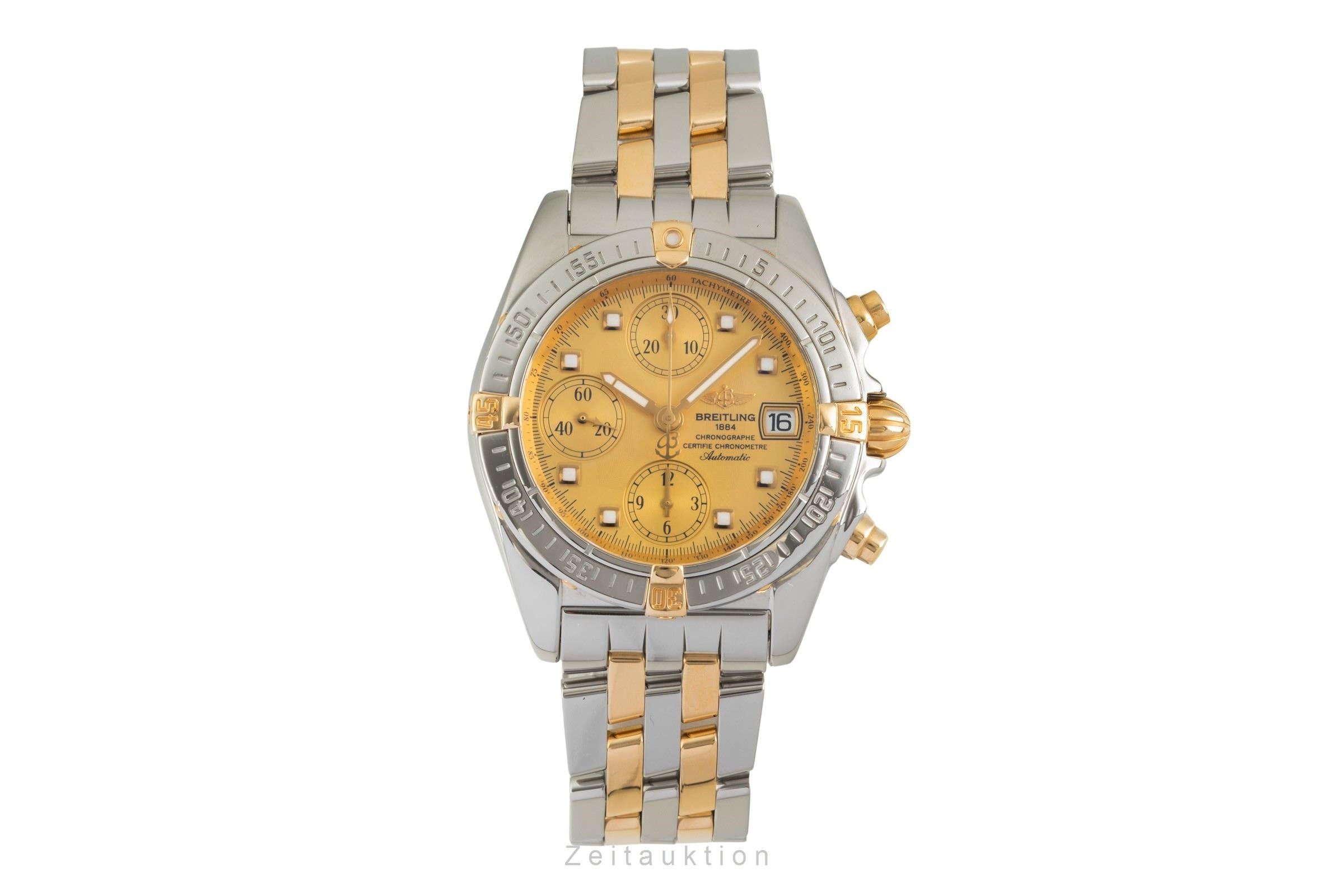 Breitling Cockpit cronógrafo acero / oro automático reloj para caballeros B13358  [2603301]