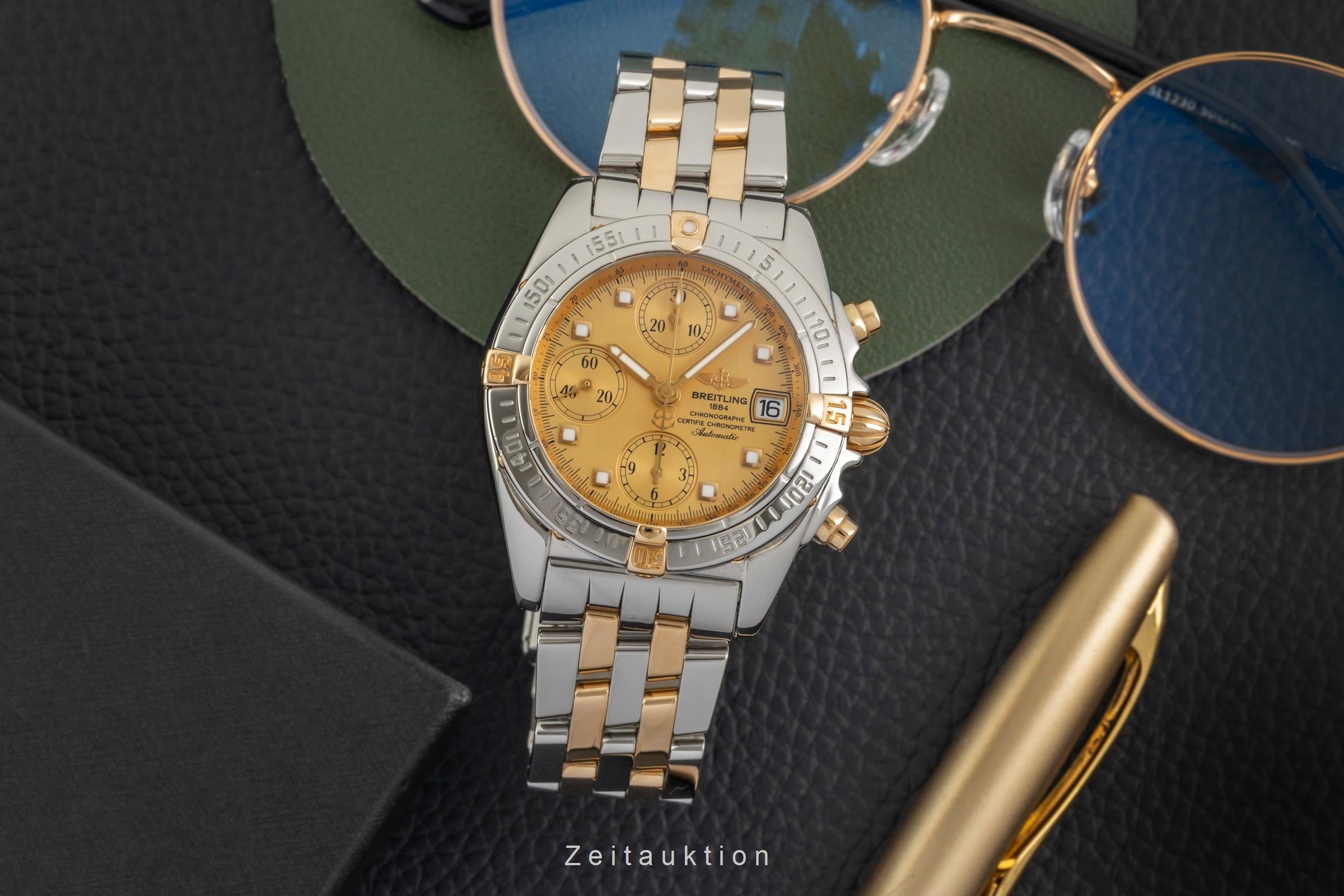 Breitling Cockpit cronógrafo acero / oro automático reloj para caballeros B13358  [2603301]