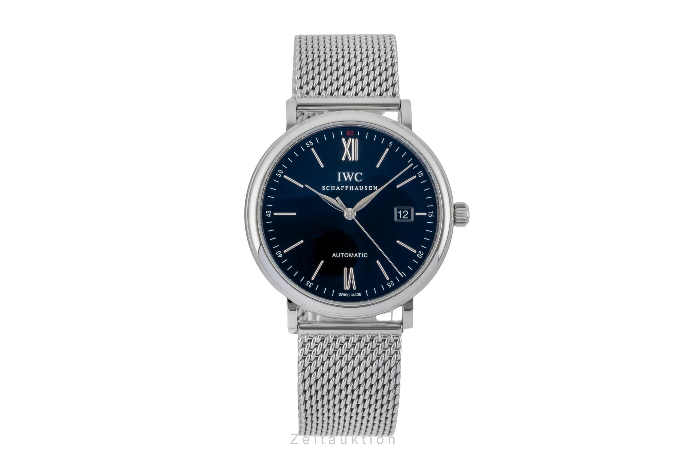 IWC Schaffhausen Portofino Automatik Stahl Herrenuhr Ref IW356506 VP: 6300,- € [2603302]