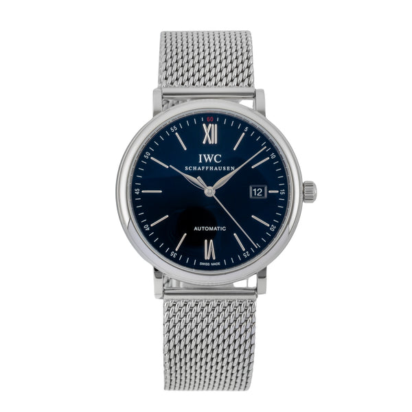 IWC Schaffhausen Portofino Automatik Stahl Herrenuhr Ref IW356506 VP: 6300,- € [2603302]