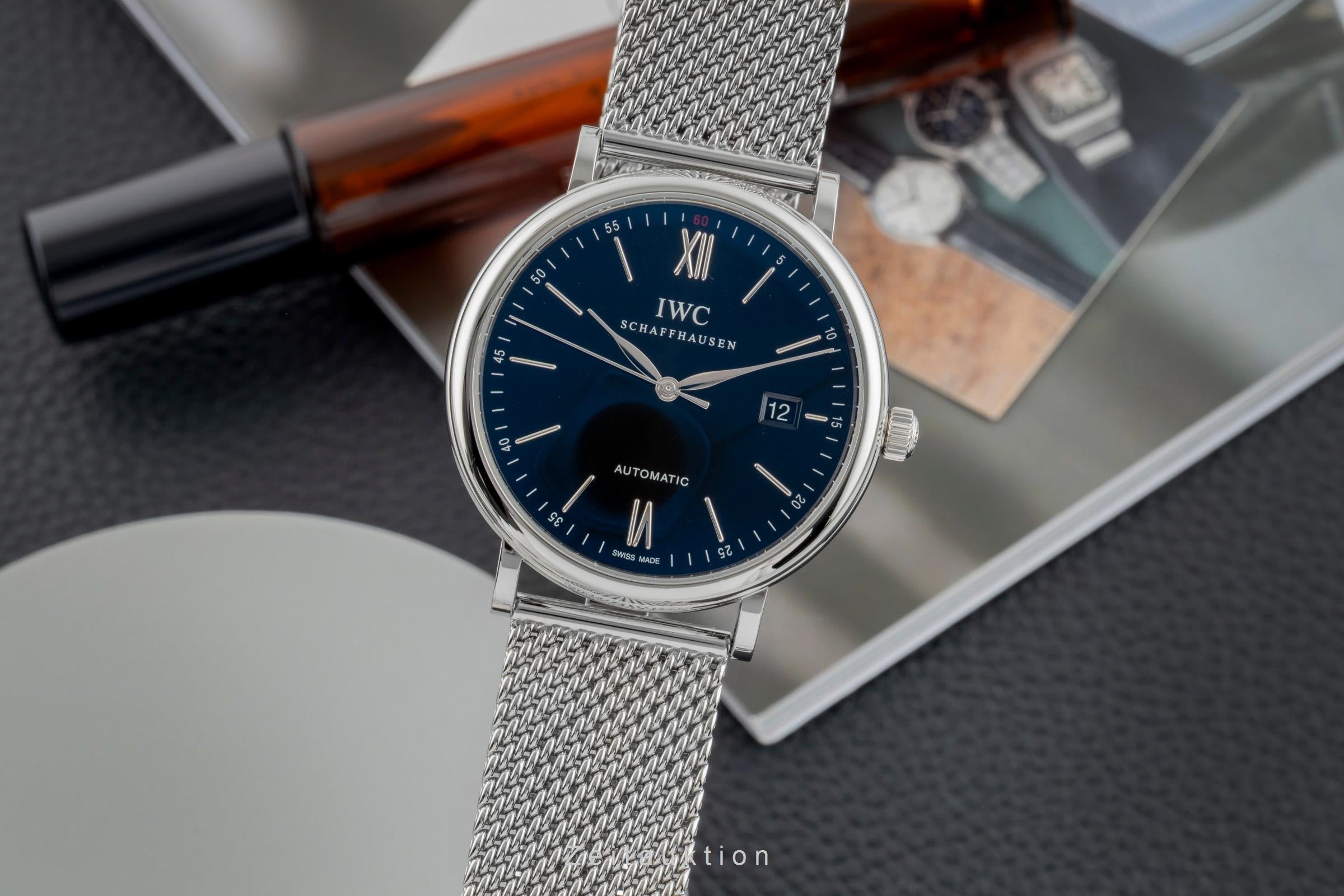 IWC Portofino steel automatic men's watch IW356506 LP: 6300EUR  [2603302]
