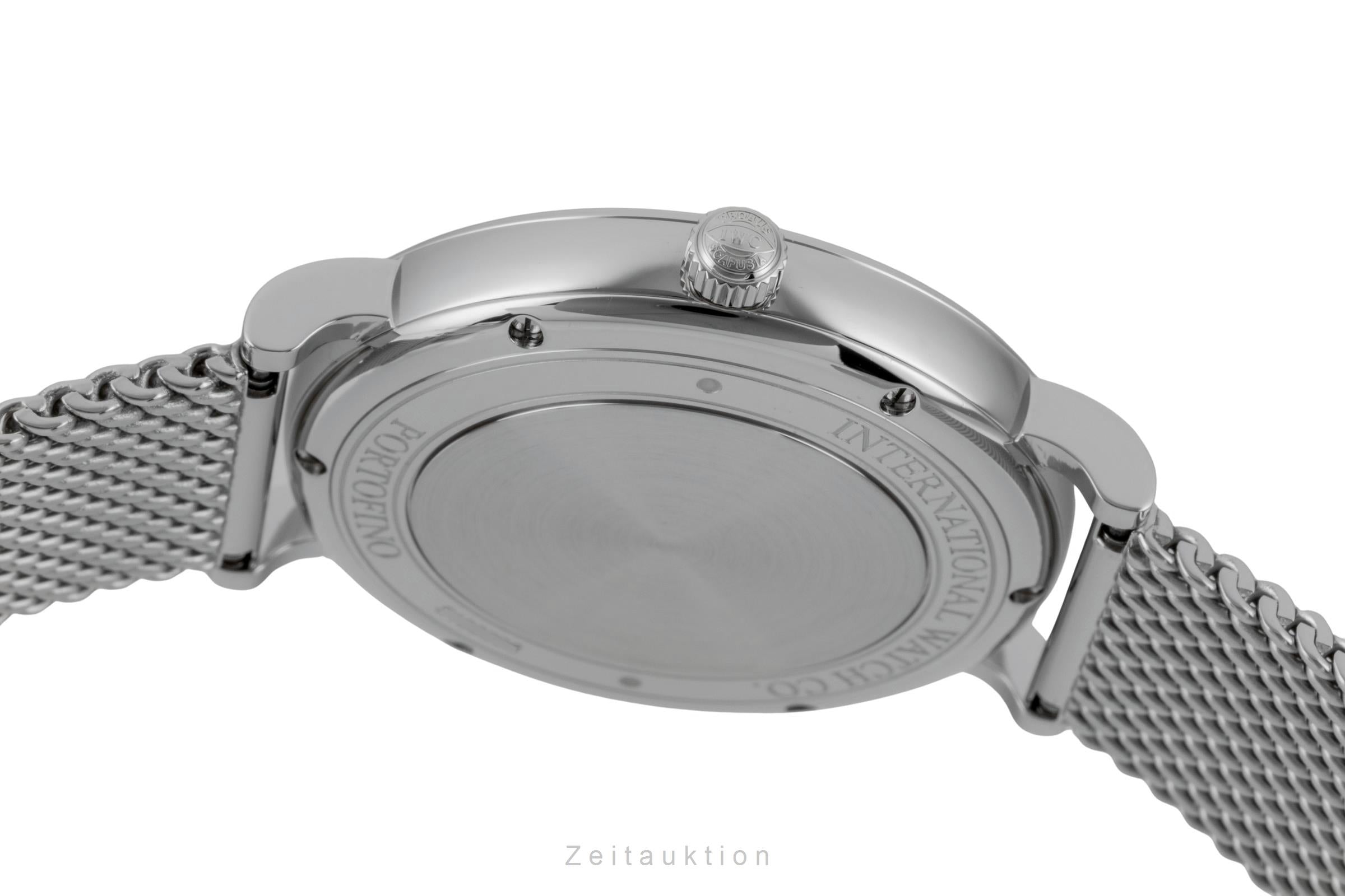 IWC Schaffhausen Portofino Automatik Stahl Herrenuhr Ref IW356506 VP: 6300,- € [2603302]