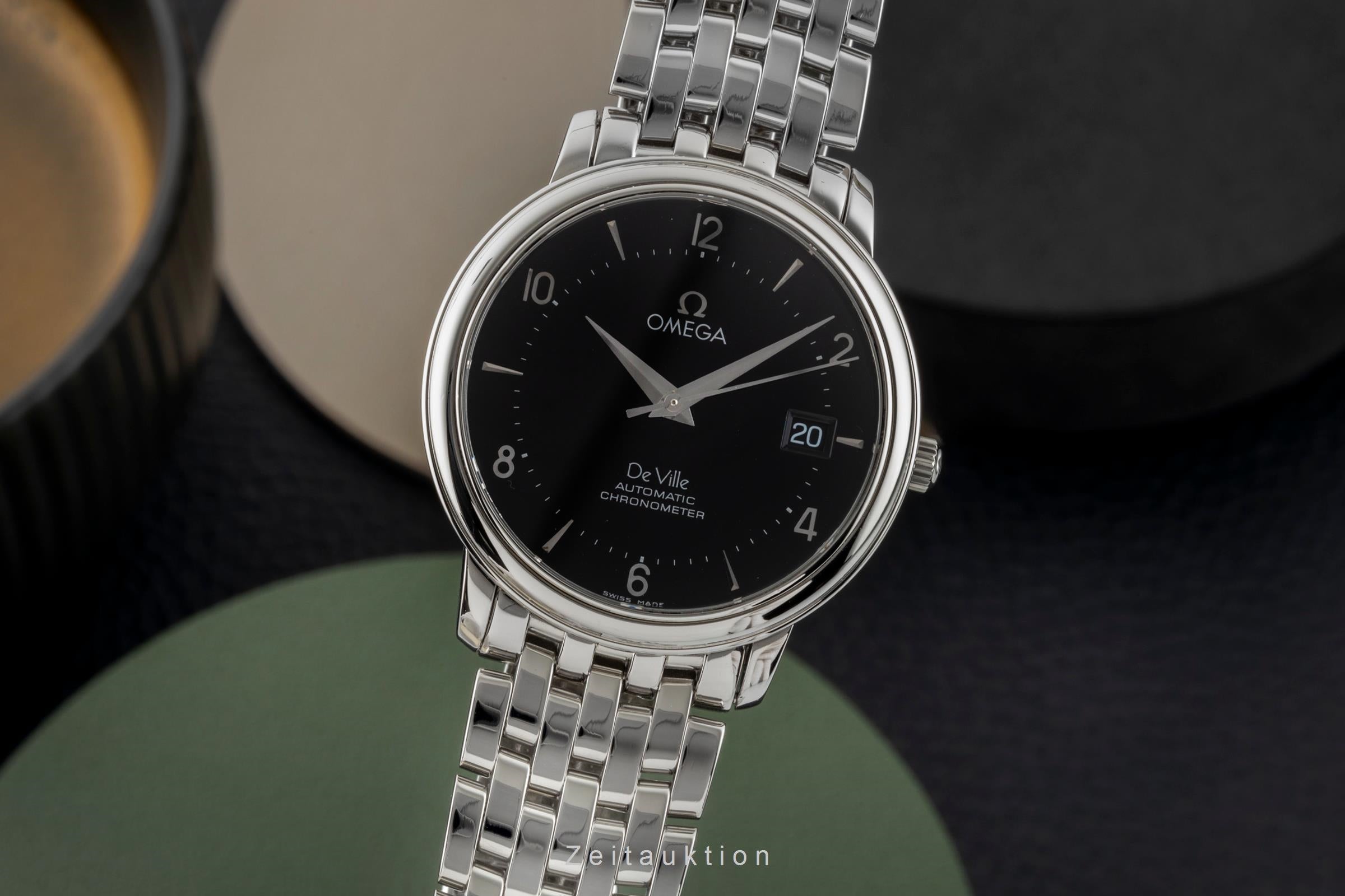 Omega De Ville steel automatic men's watch 4500.50.00,  168.1055  [2603308]