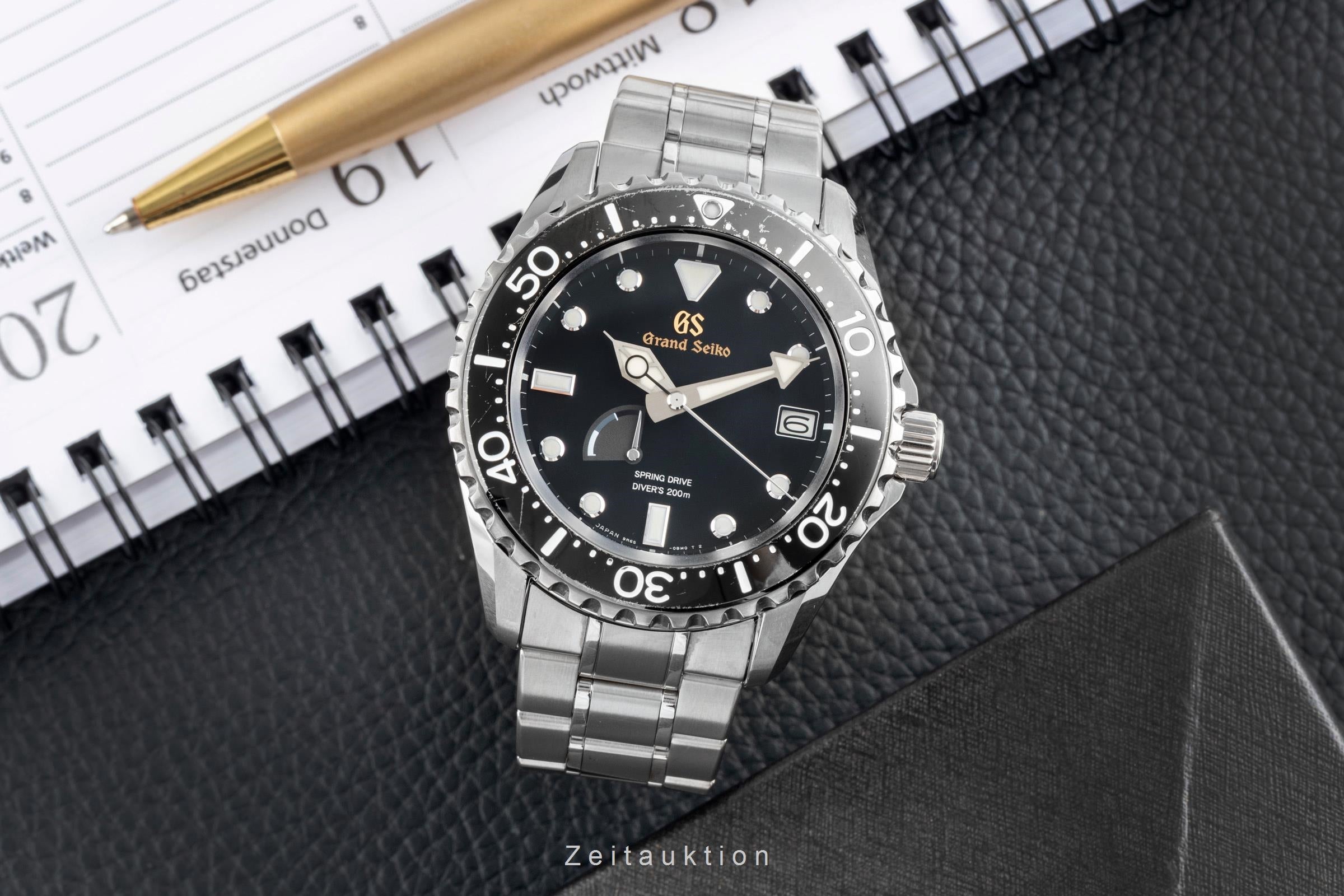 Grand Seiko Sport Spring Drive titanium automatic men's watch SBGA231  [2603313]