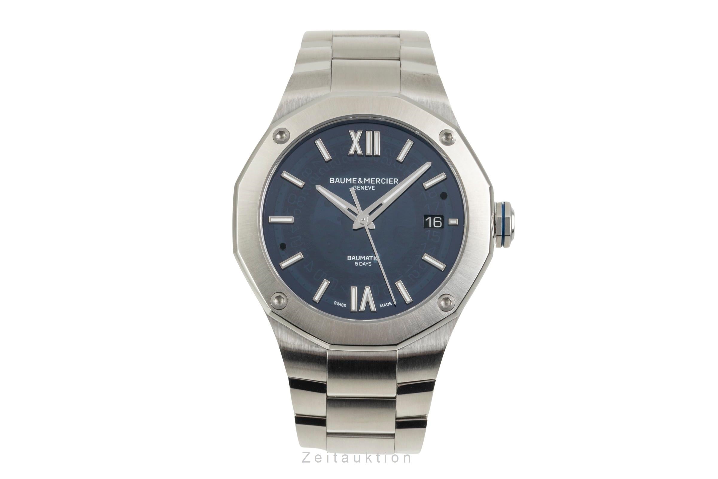 Baume & Mercier Riviera steel automatic Kal. BM13-1975A Ref