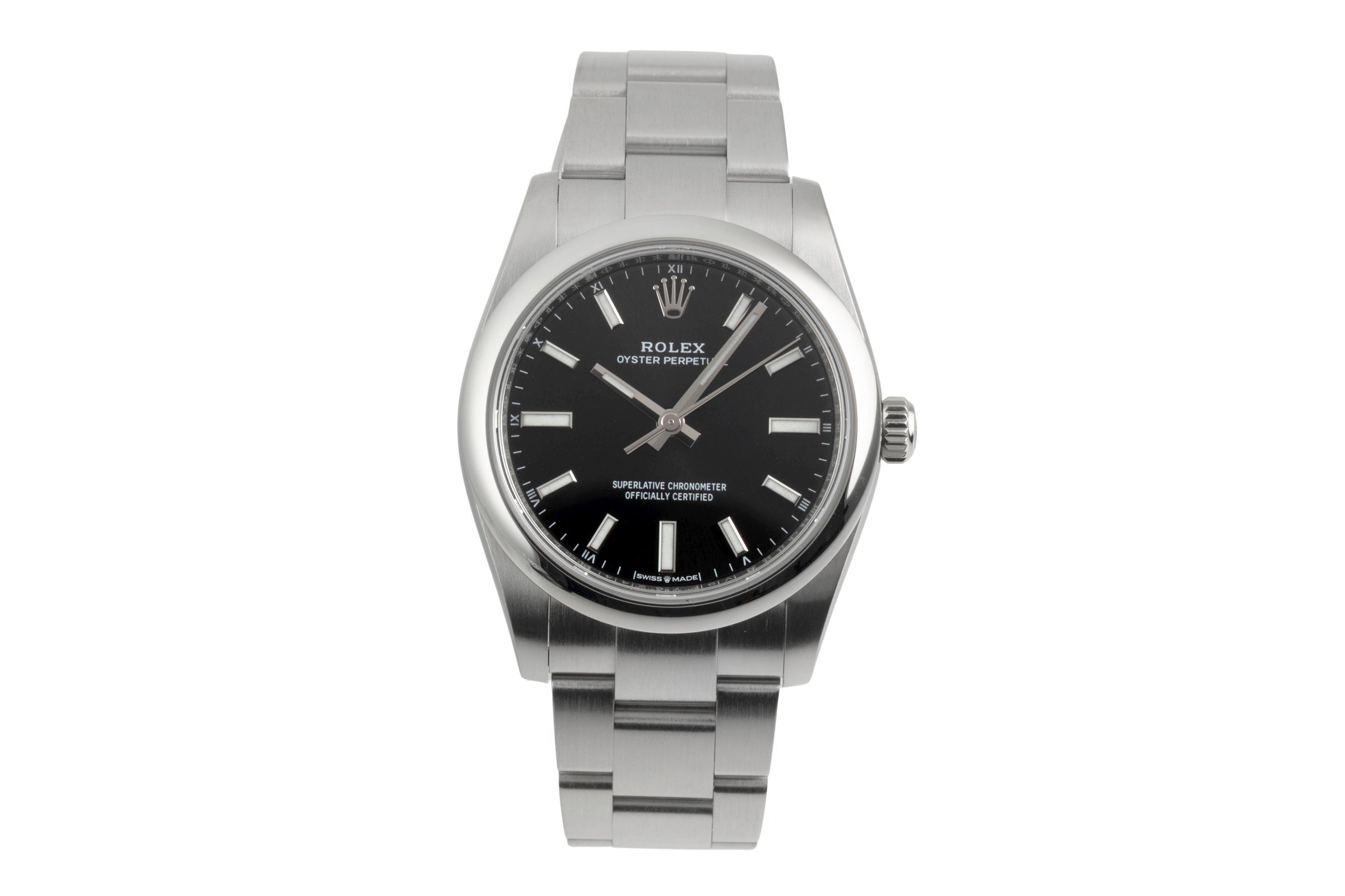 Rolex Oyster Perpetual acciaio automatismo orologio da donna 124200  [2603319]