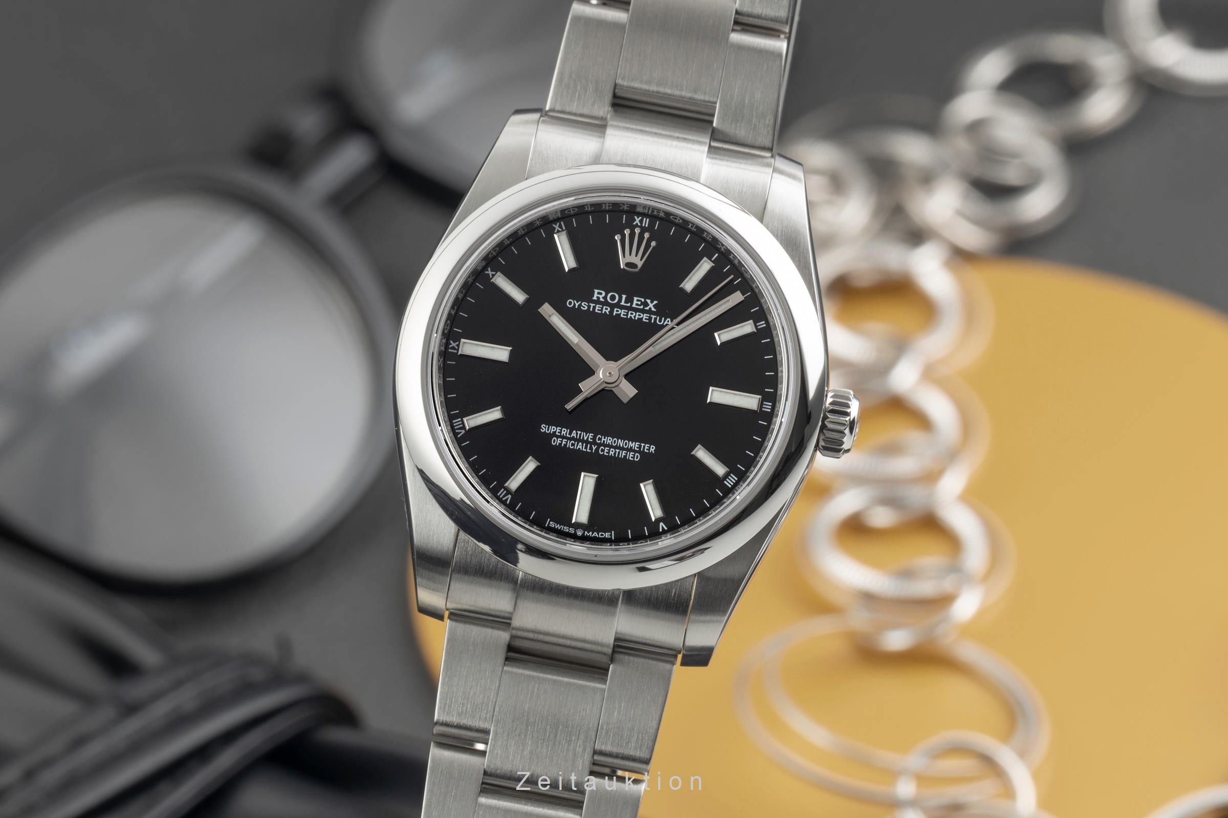 Rolex Oyster Perpetual acciaio automatismo orologio da donna 124200  [2603319]