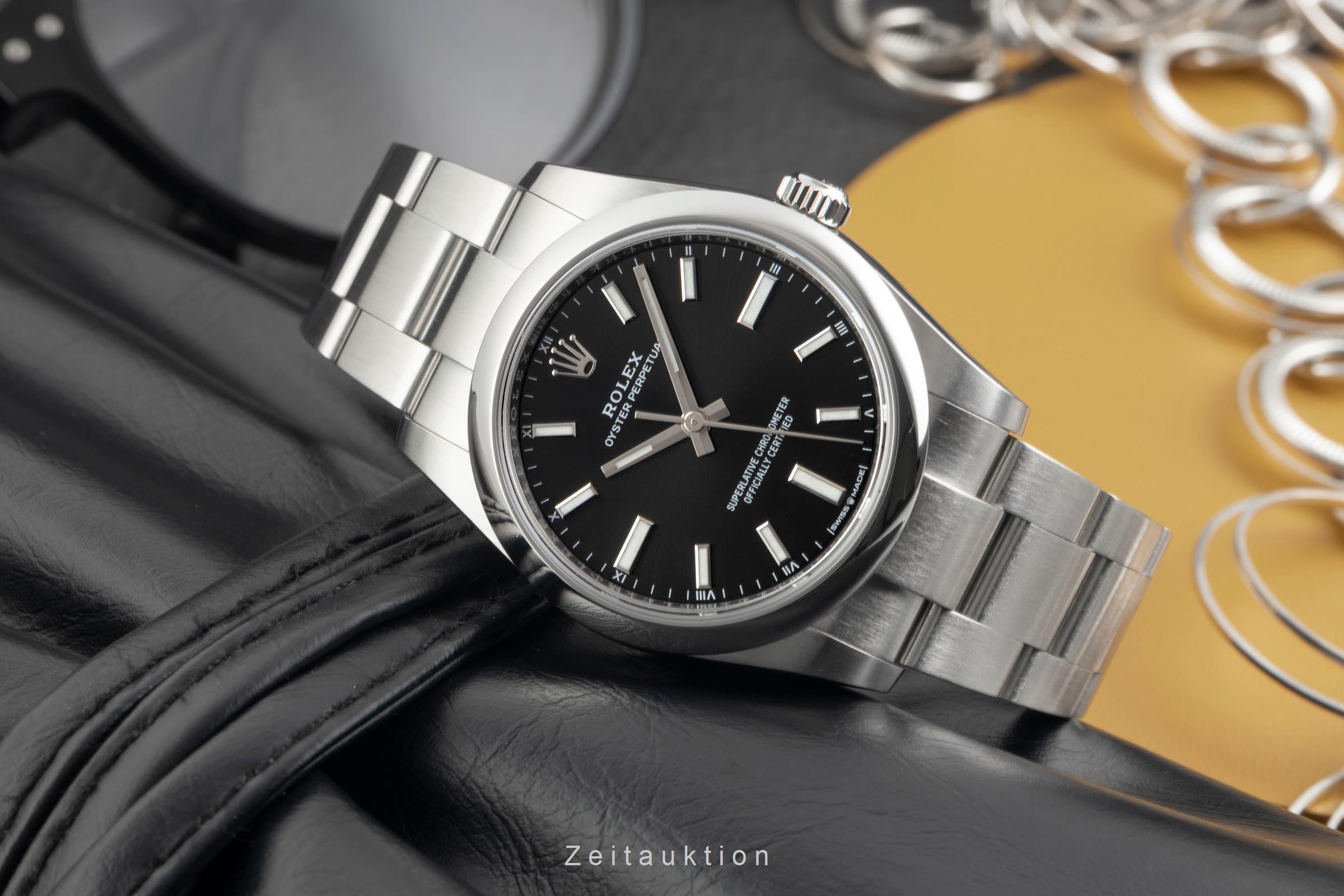 Rolex Oyster Perpetual acciaio automatismo orologio da donna 124200  [2603319]