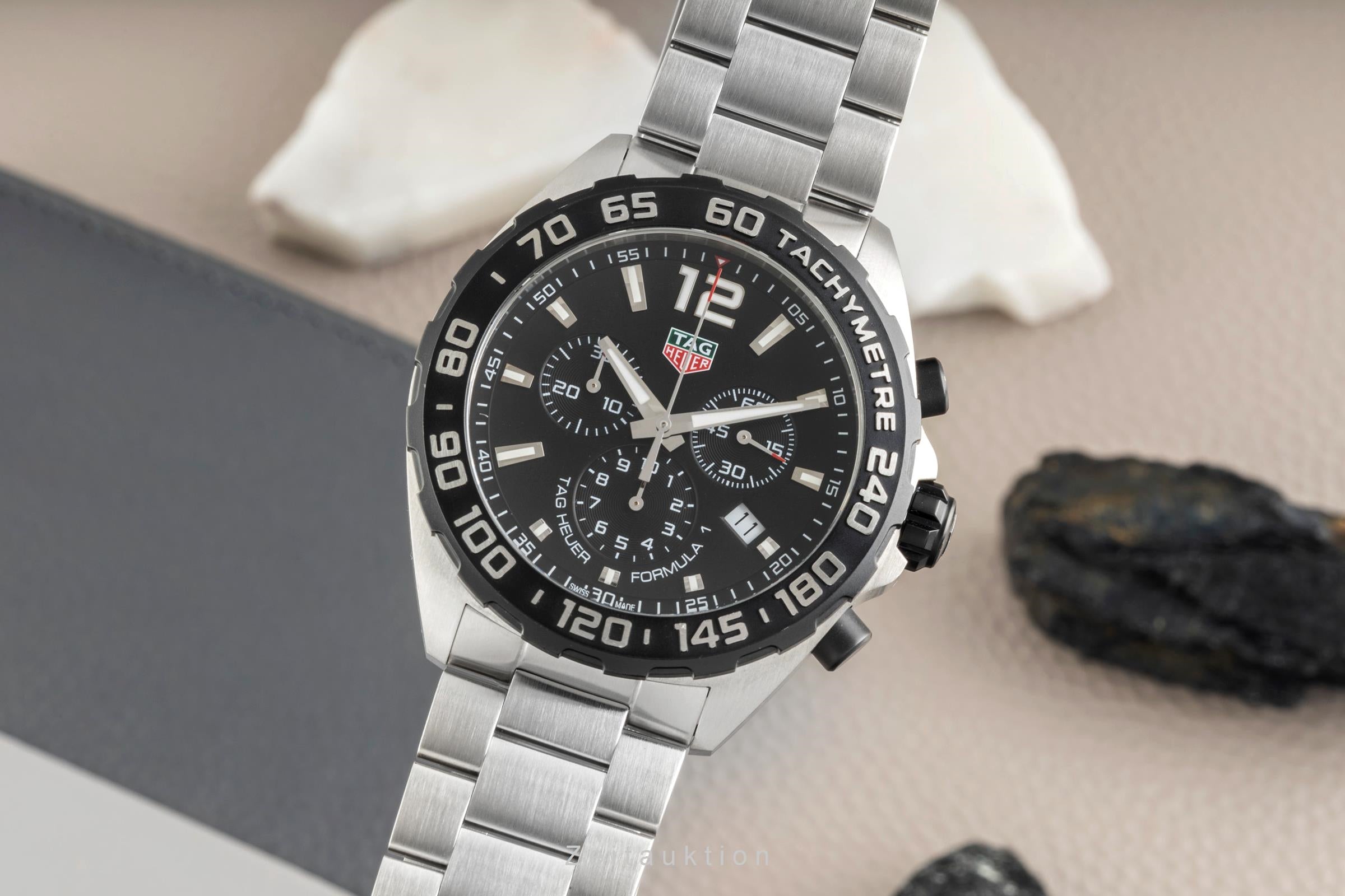 Tag Heuer Formula 1 Chronograph Stahl Herrenuhr Ref. CAZ1010.BA0842 B&P 2023 [2603320]