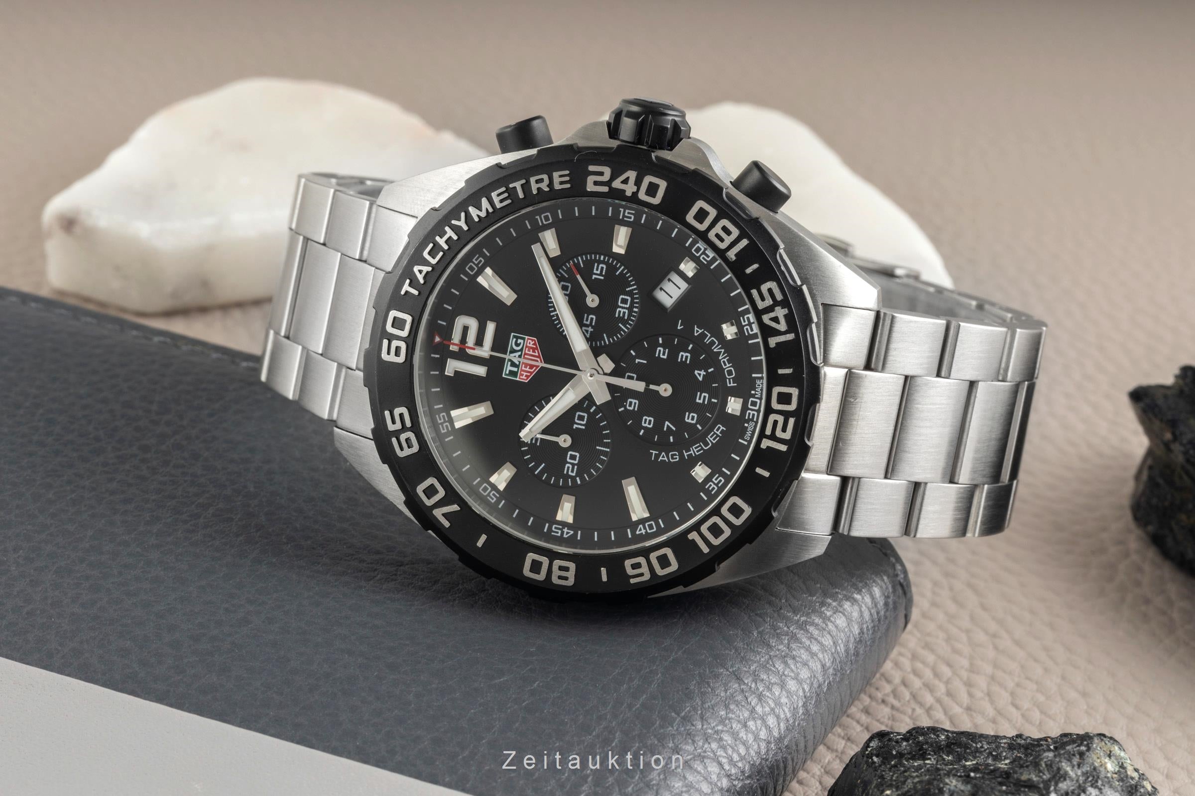 Tag Heuer Formula 1 Chronograph Stahl Herrenuhr Ref. CAZ1010.BA0842 B&P 2023 [2603320]