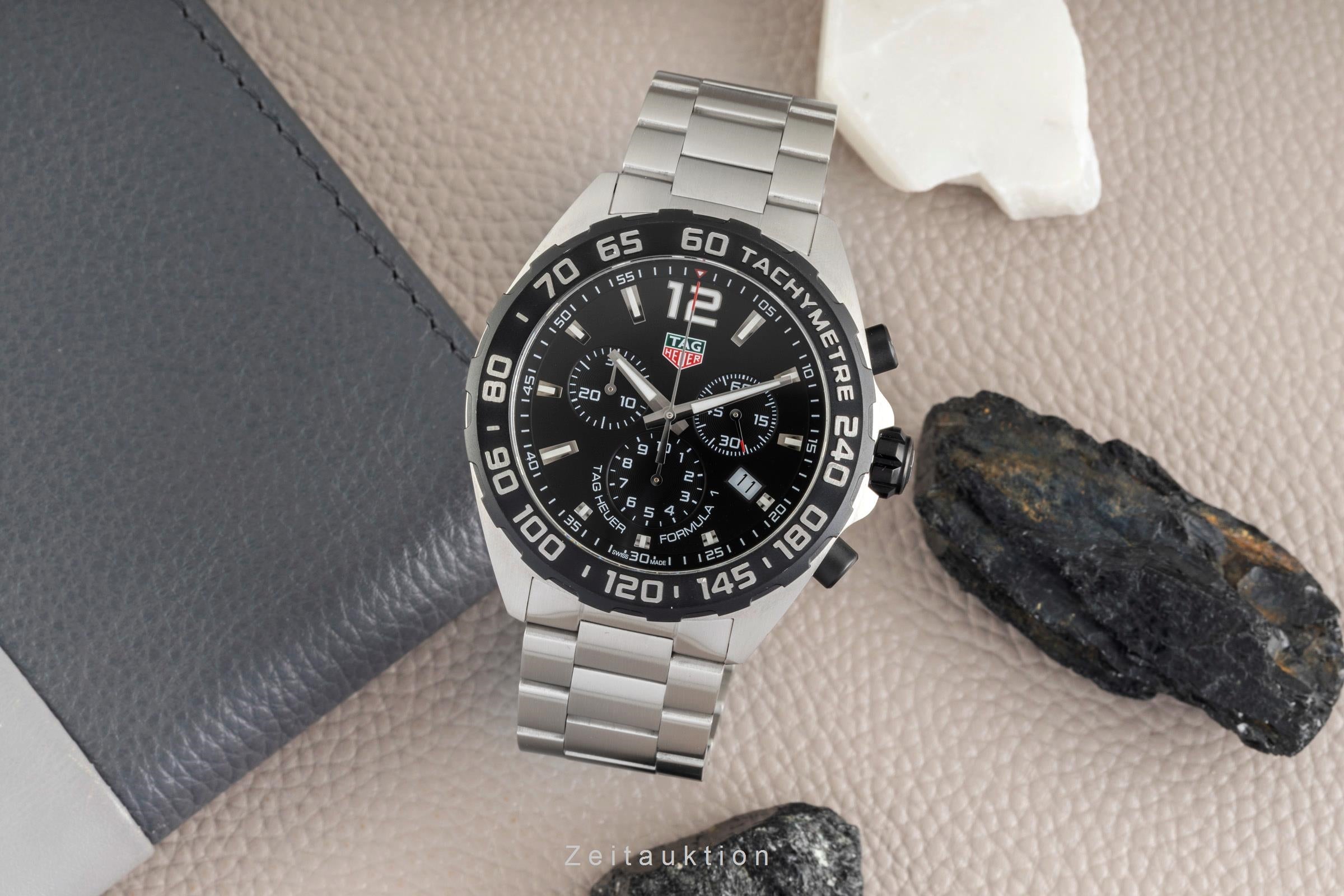 Tag Heuer Formula 1 Chronograph Stahl Herrenuhr Ref. CAZ1010.BA0842 B&P 2023 [2603320]