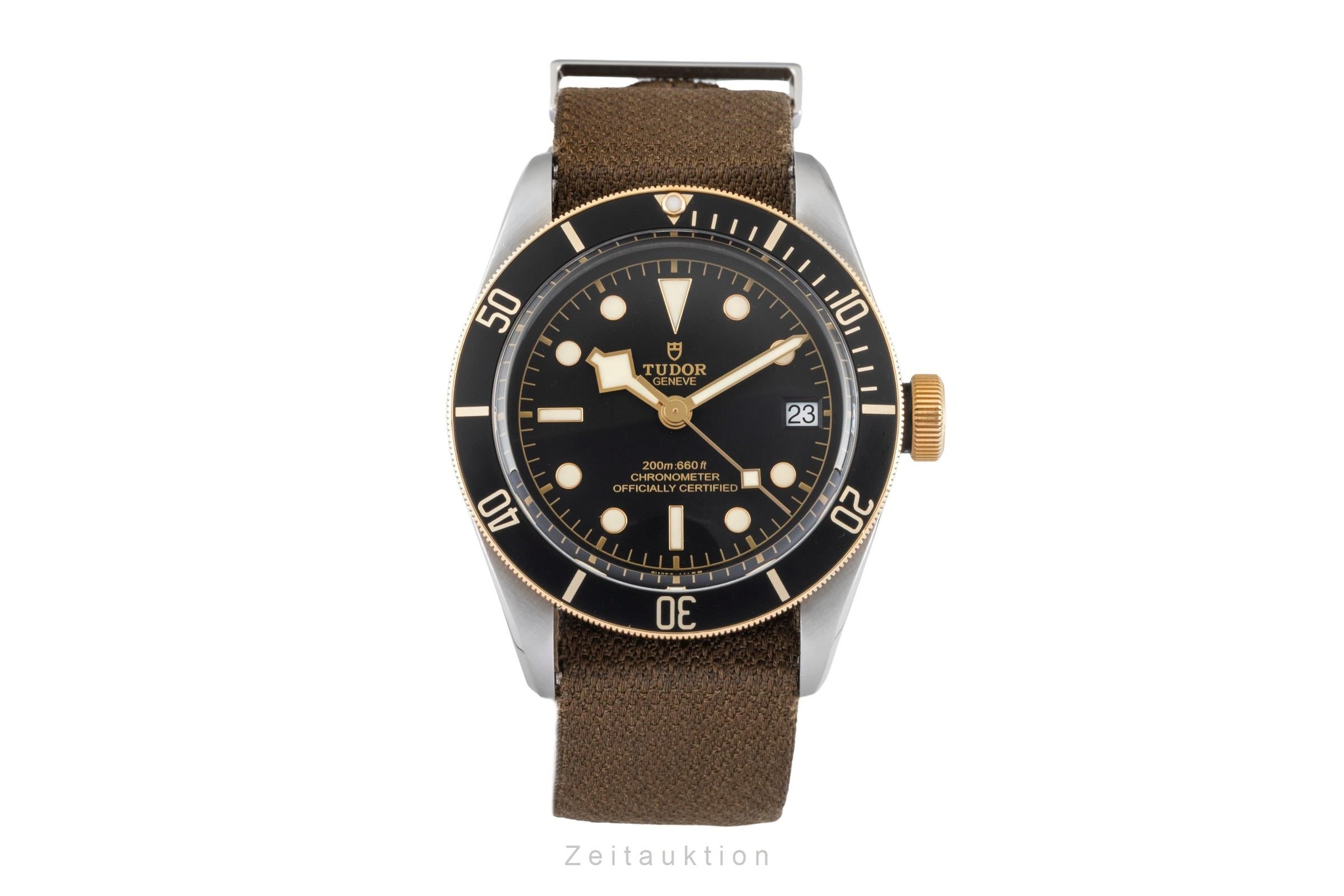 Tudor Black Bay Stahl / Gold Automatik Herrenuhr Ref. 79733N Box [2603322]