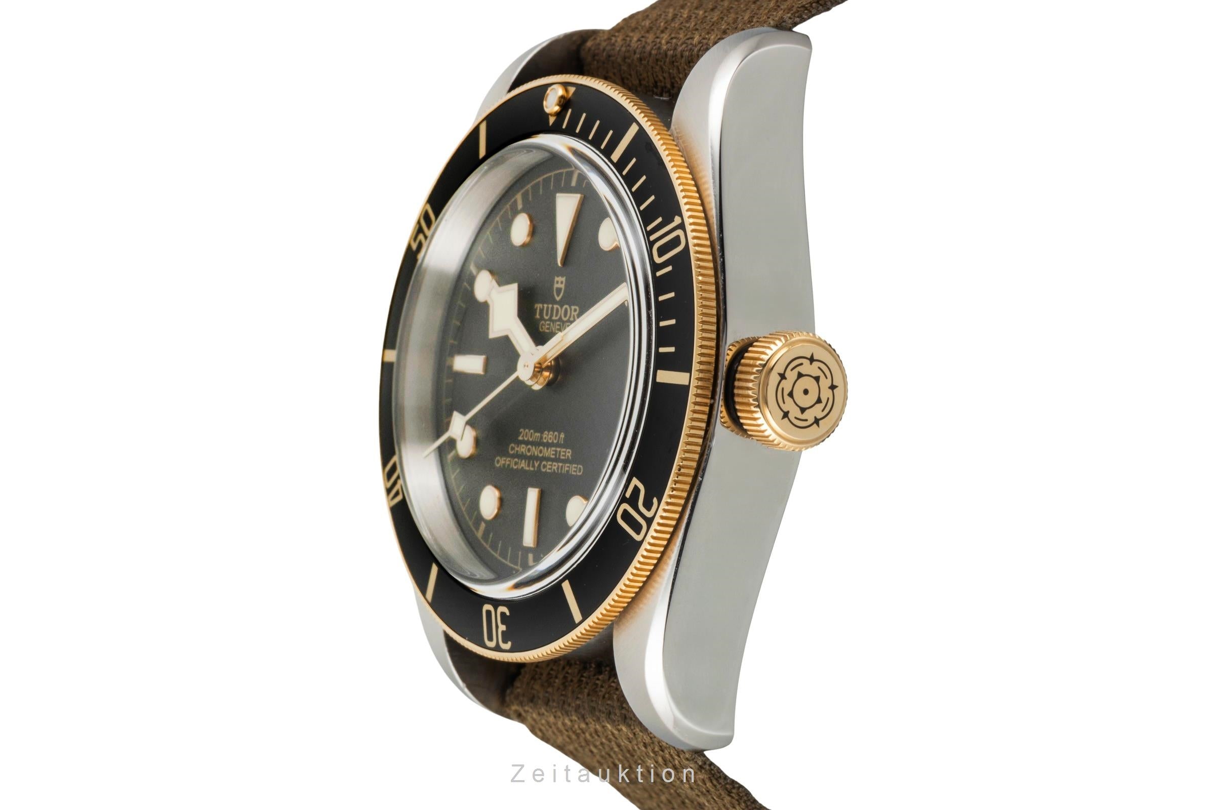 Tudor Black Bay Stahl / Gold Automatik Herrenuhr Ref. 79733N Box [2603322]