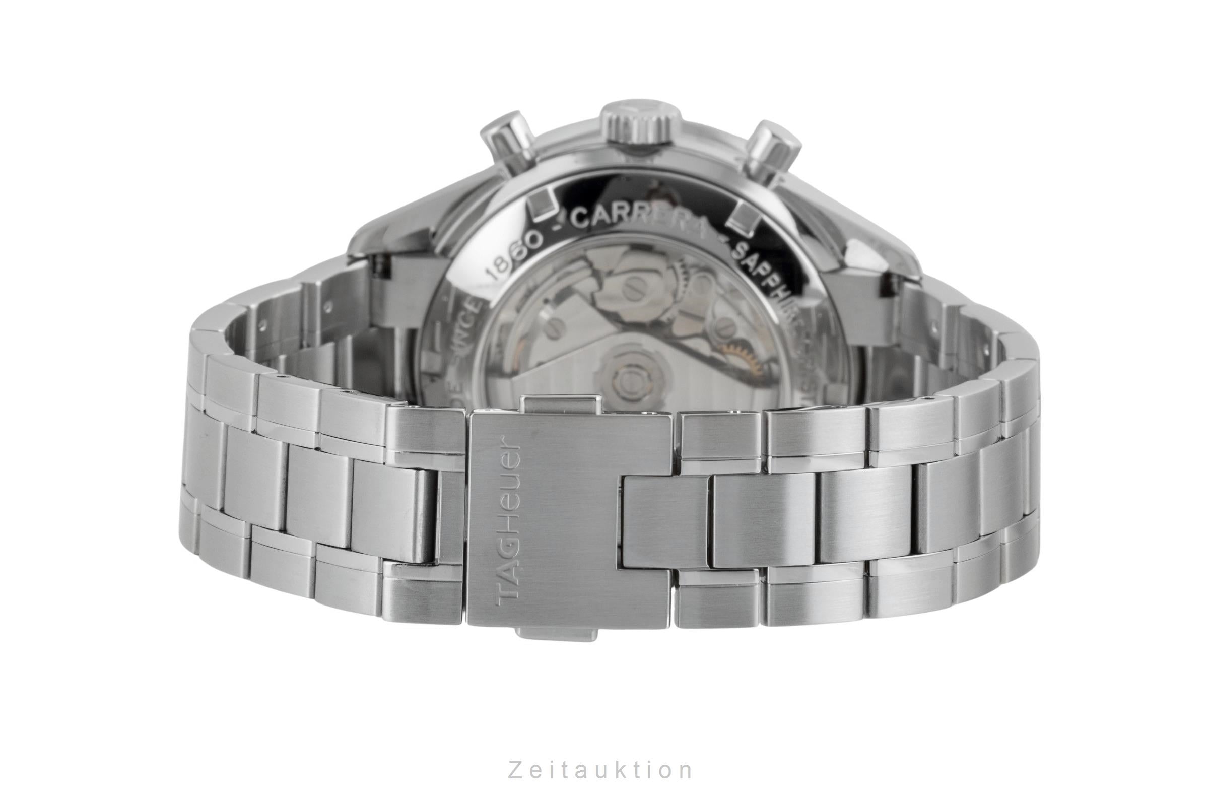 Tag Heuer Carrera Date Chronograph Automatik Edelstahl Ref. CV2015 B&P [2603323]