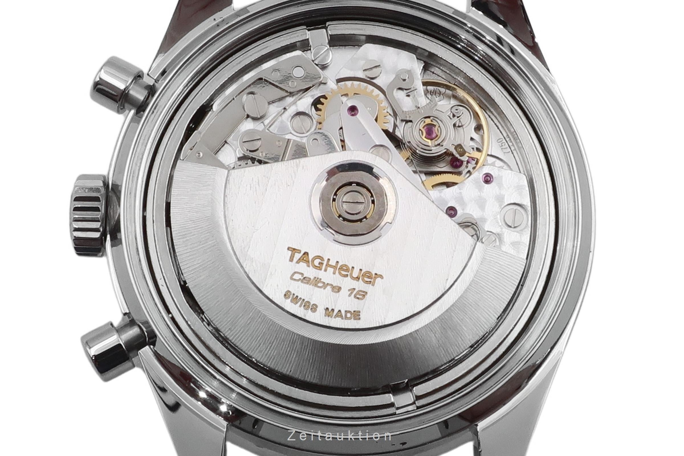 Tag Heuer Carrera Date Chronograph Automatik Edelstahl Ref. CV2015 B&P [2603323]
