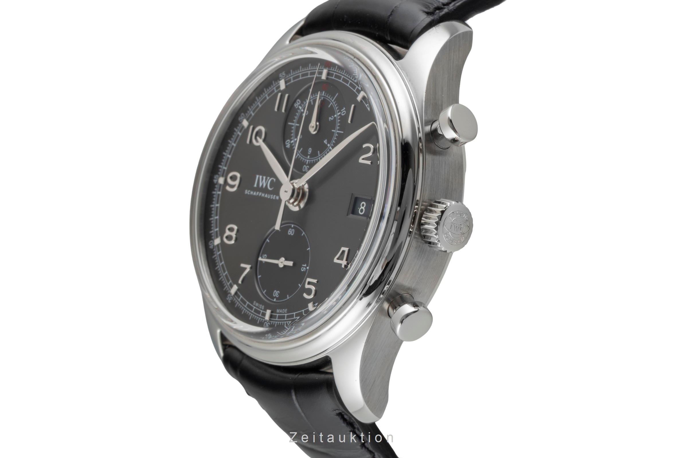 IWC Portugieser chronograph steel automatic men's watch IW390404  [2603355]