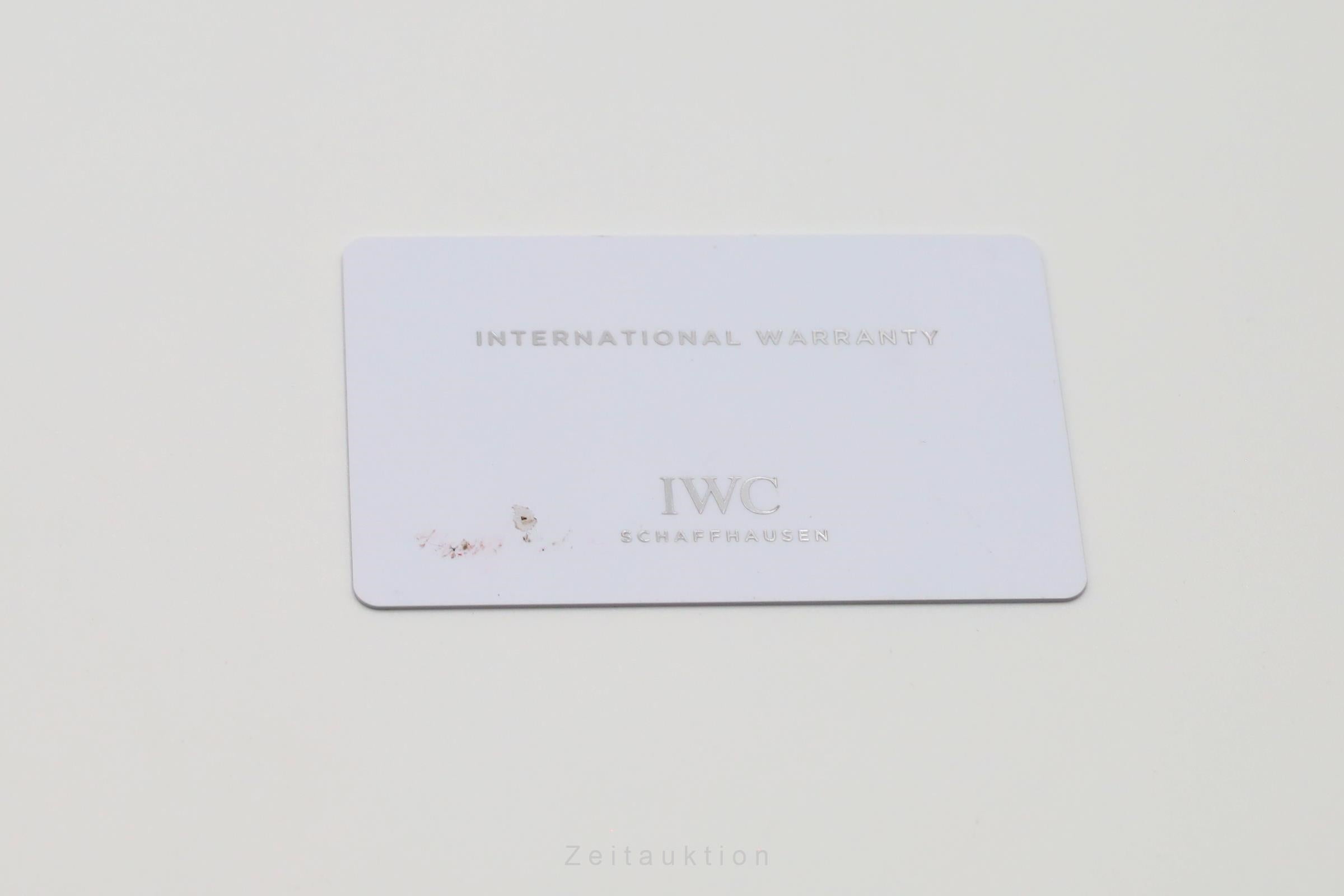 IWC Portugieser chronograph steel automatic men's watch IW390404  [2603355]