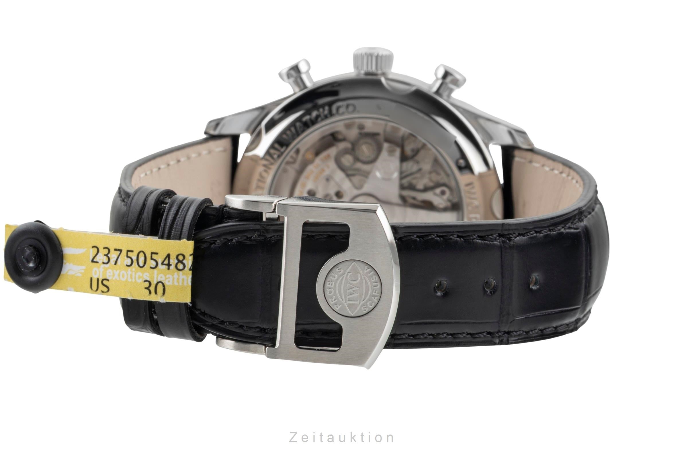 IWC Portugieser chronograph steel automatic men's watch IW390404  [2603355]