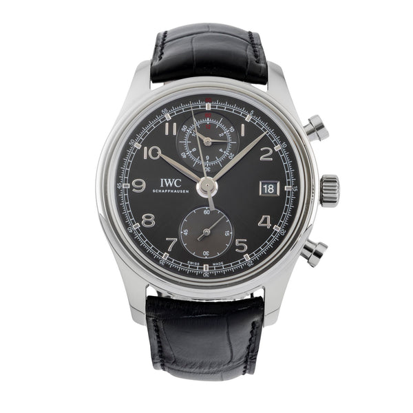IWC Portugieser chronograph steel automatic men's watch IW390404  [2603356]