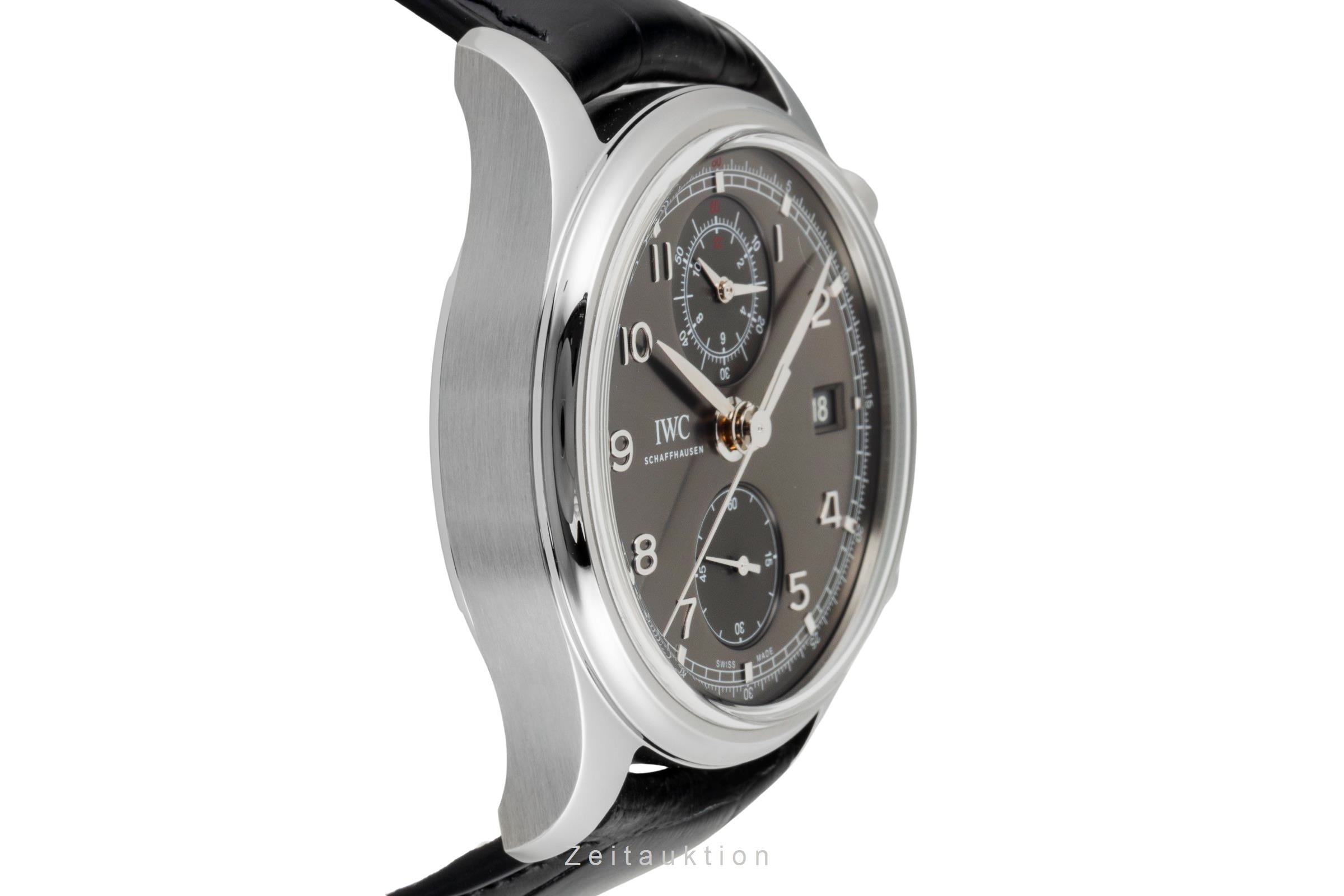 IWC Portugieser chronograph steel automatic men's watch IW390404  [2603356]