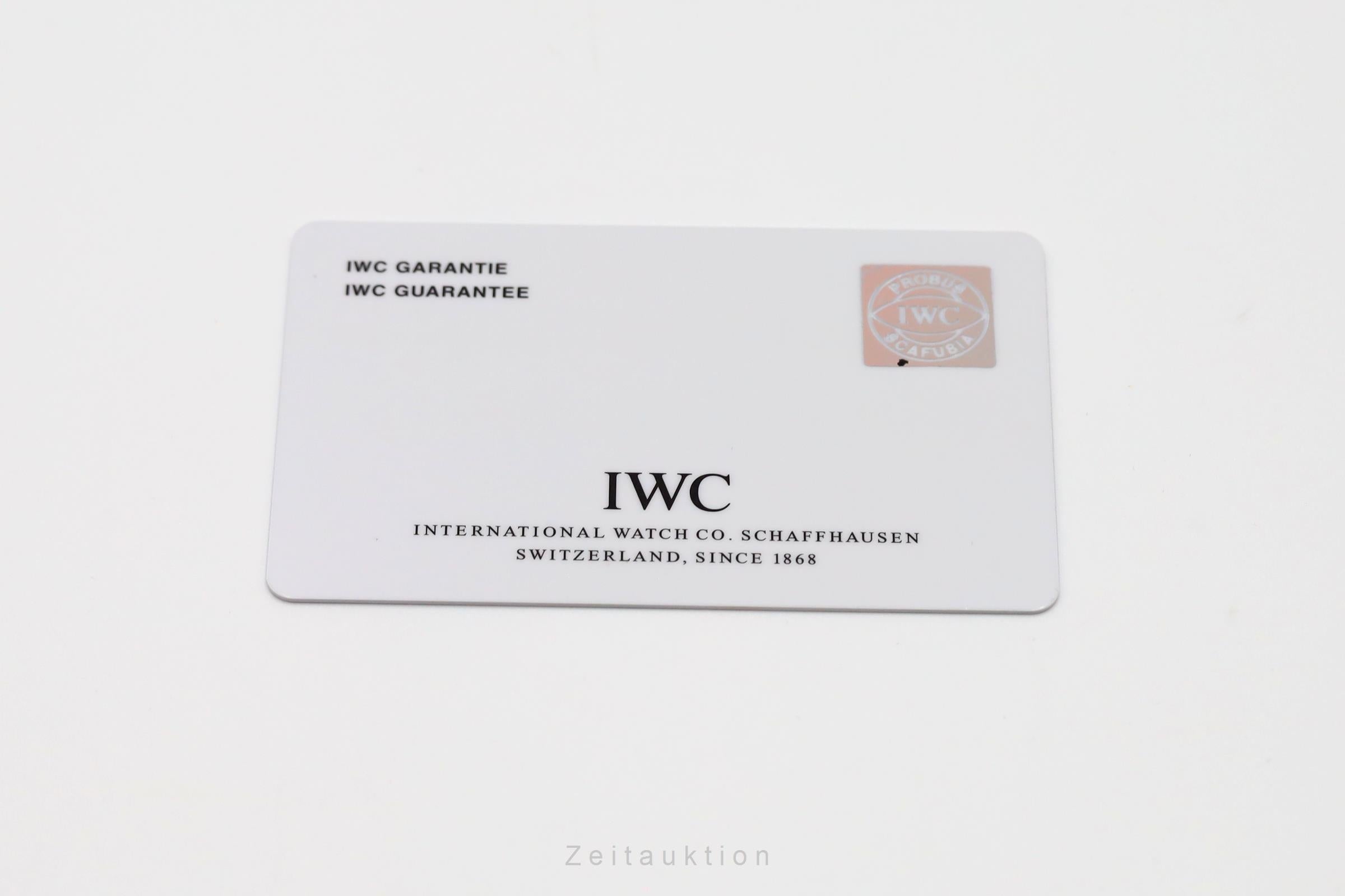 IWC Portugieser chronograph steel automatic men's watch IW390404  [2603356]
