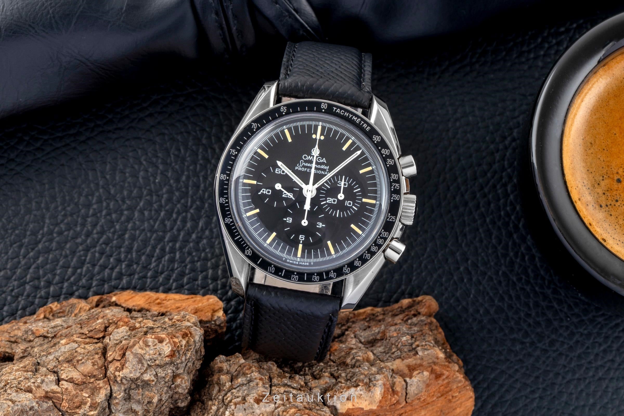 Omega Speedmaster chronograph steel manual winding men's watch 145.0022 Vintage  [2603358]