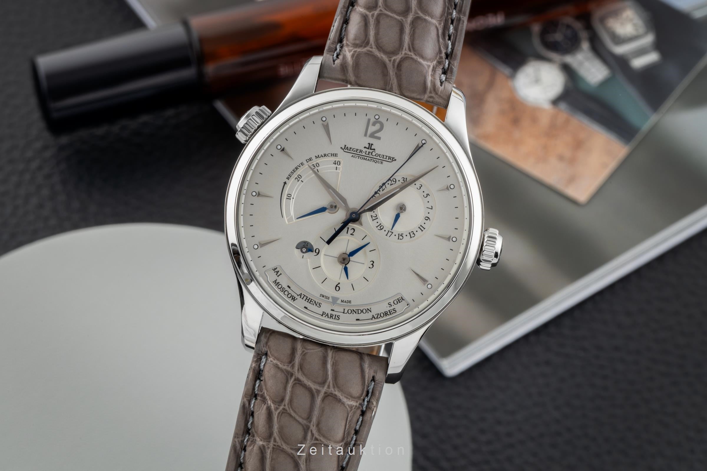 Jaeger-LeCoultre Master Geographic Automatik Ref. Q1428421 176.8.29.S Papers [2603361]
