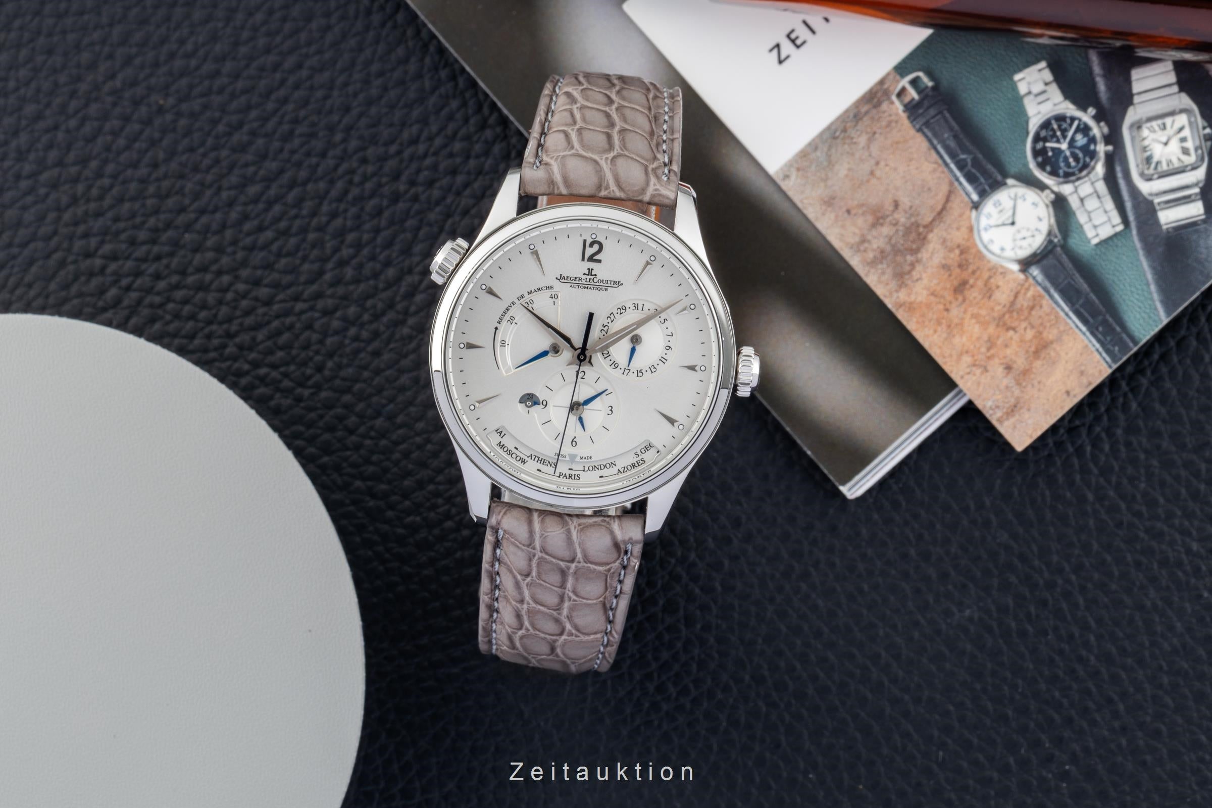 Jaeger-LeCoultre Master Geographic Automatik Ref. Q1428421 176.8.29.S Papers [2603361]