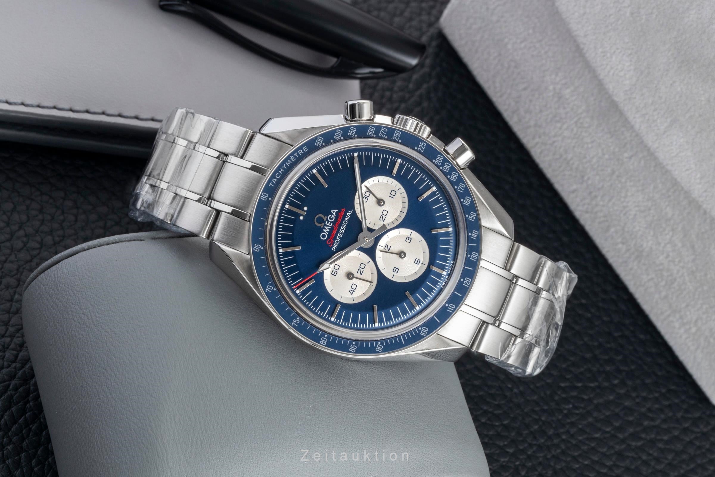 Omega Speedmaster Moonwatch Tokyo 2020 Blue Chronograph Ref. 522.30.42.30.03.001 [2603362]