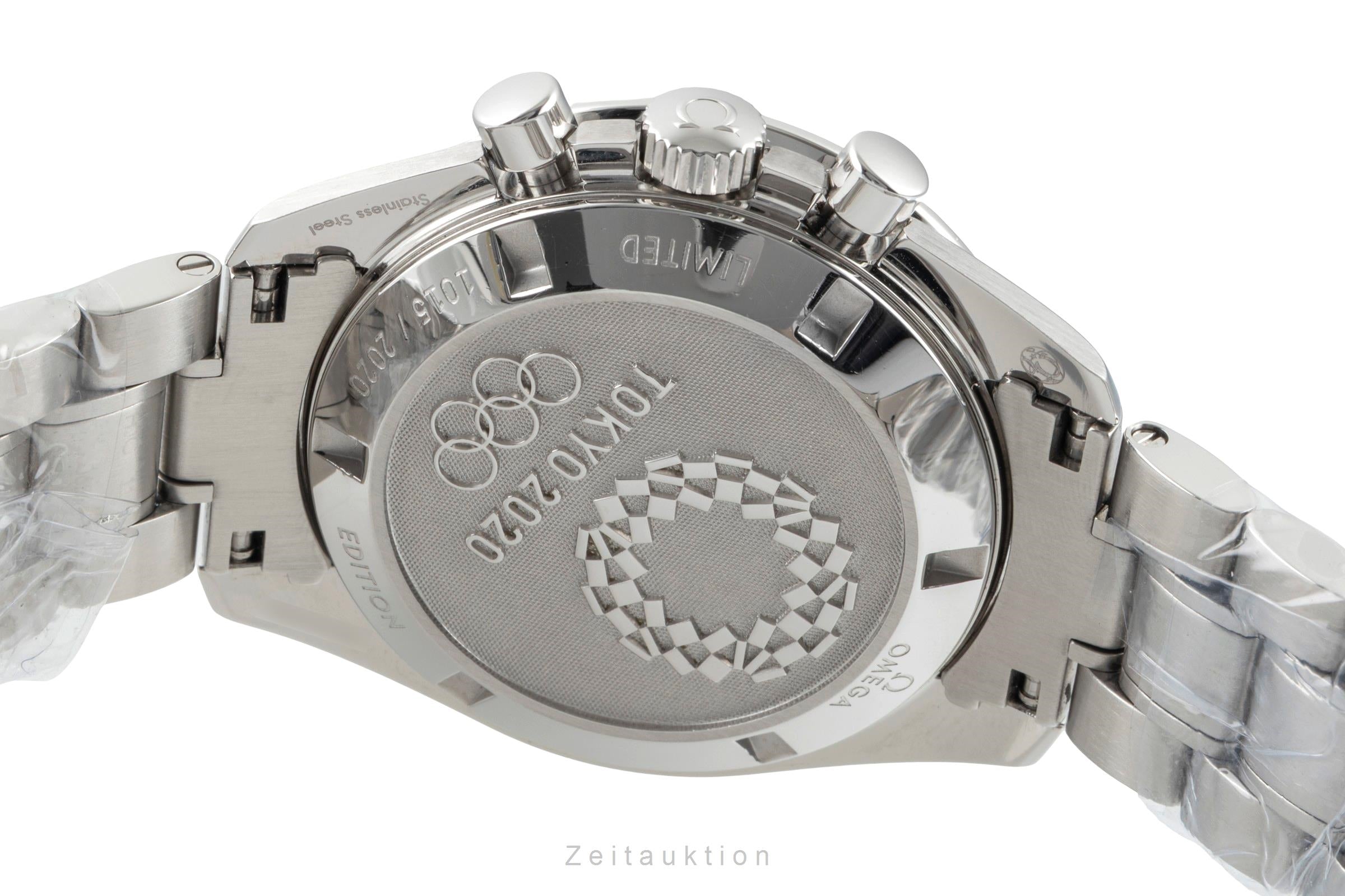 Omega Speedmaster Moonwatch Tokyo 2020 Blue Chronograph Ref. 522.30.42.30.03.001 [2603362]