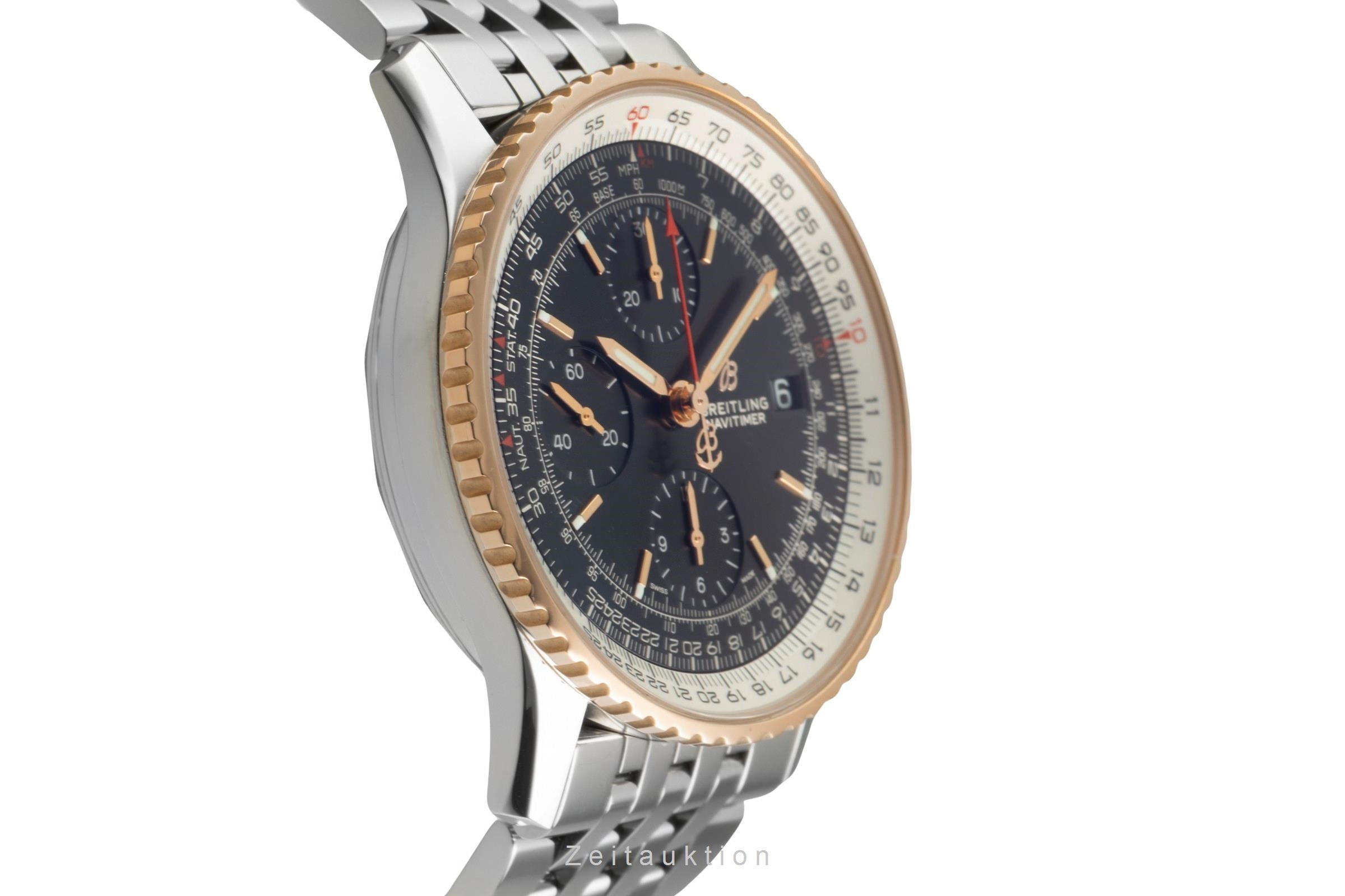 Breitling Navitimer 01 chronograph steel / gold automatic men's watch U13324211B1A1  [2603364]