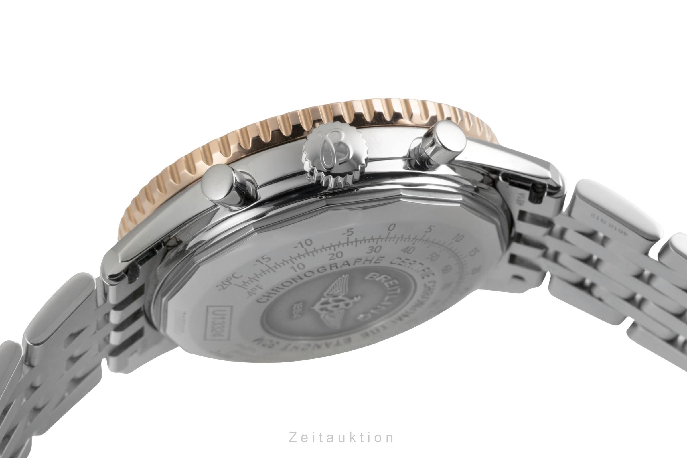 Breitling Navitimer 01 chronograph steel / gold automatic men's watch U13324211B1A1  [2603364]