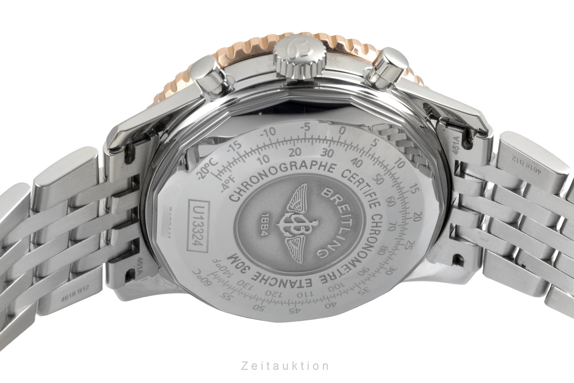 Breitling Navitimer 01 chronograph steel / gold automatic men's watch U13324211B1A1  [2603364]
