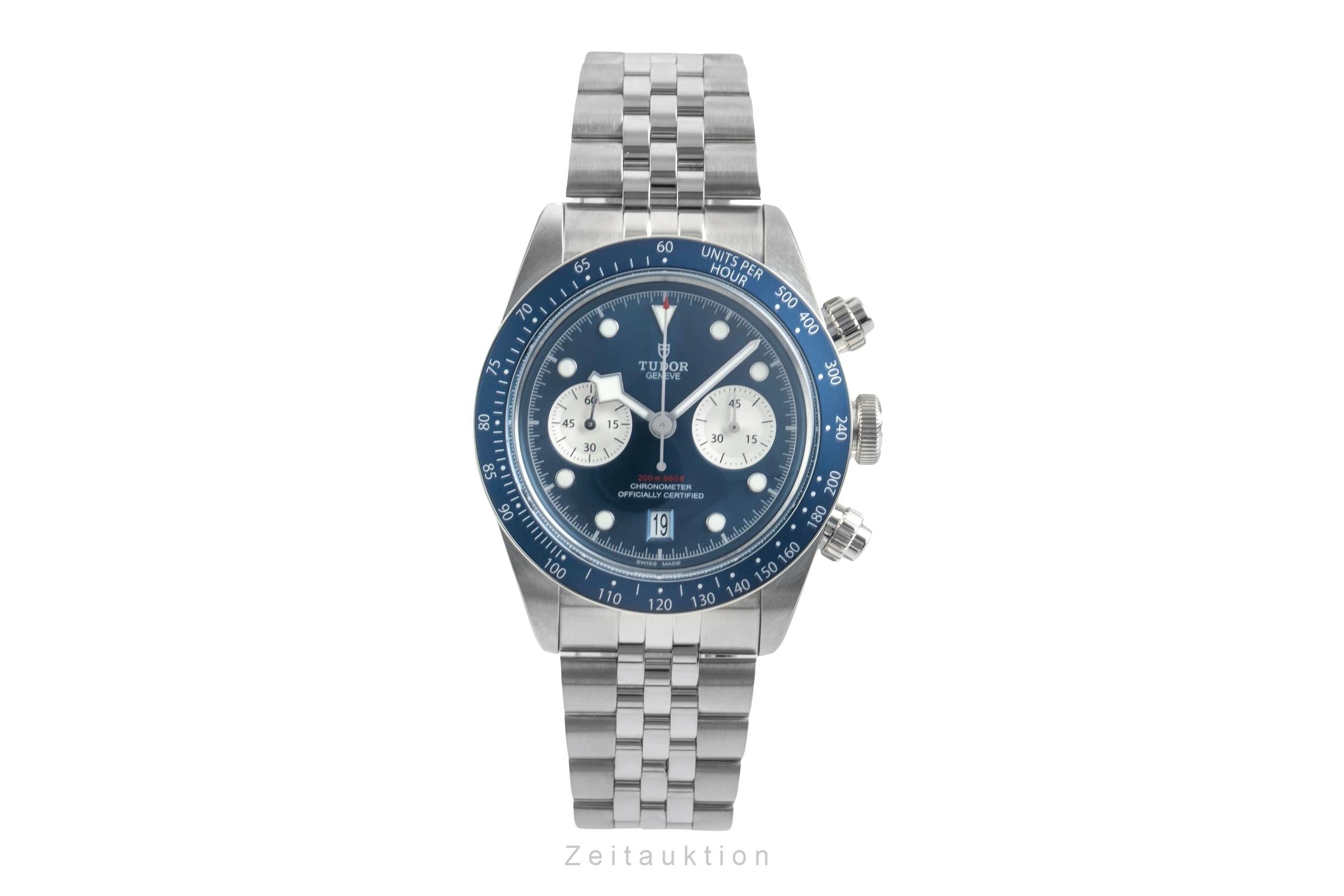 Tudor Black Bay chronograph steel automatic men's watch M79360B-0002 LP: 6230EUR  [2603367]