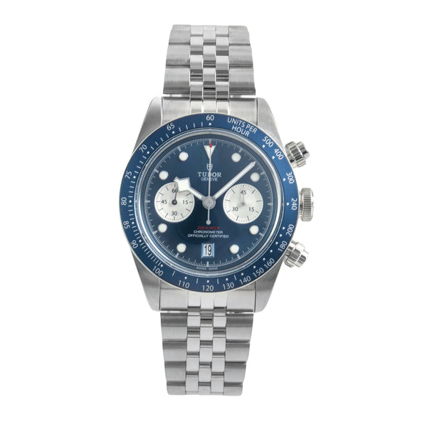 Tudor Black Bay chronograph steel automatic men's watch M79360B-0002 LP: 6230EUR  [2603367]