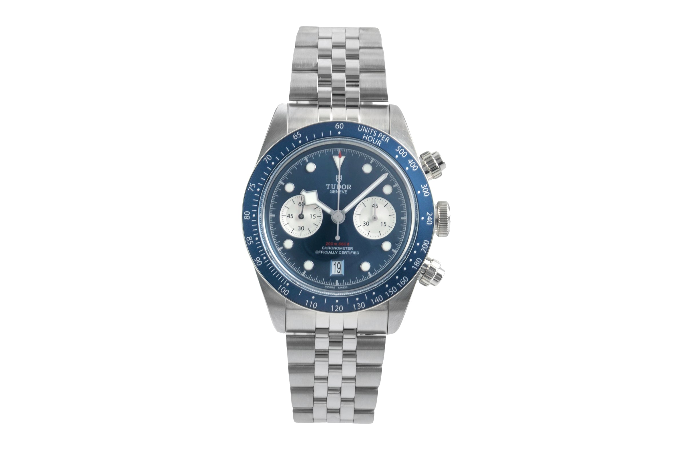 Tudor Blach Bay Chronograph Stahl Automatik Ref. M79360B-0002 B&P 2024 [2603367]