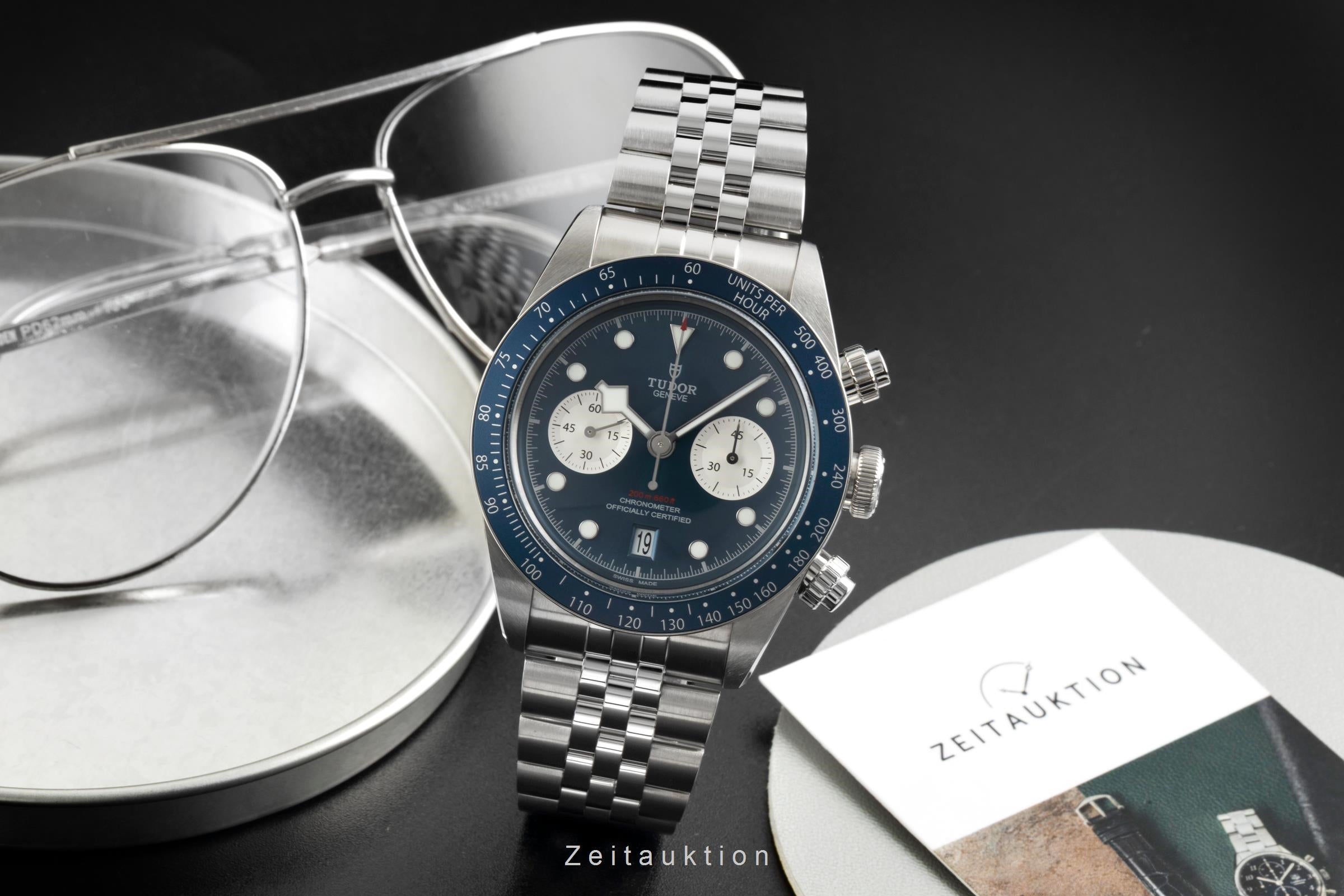 Tudor Black Bay chronograph steel automatic men's watch M79360B-0002 LP: 6230EUR  [2603367]