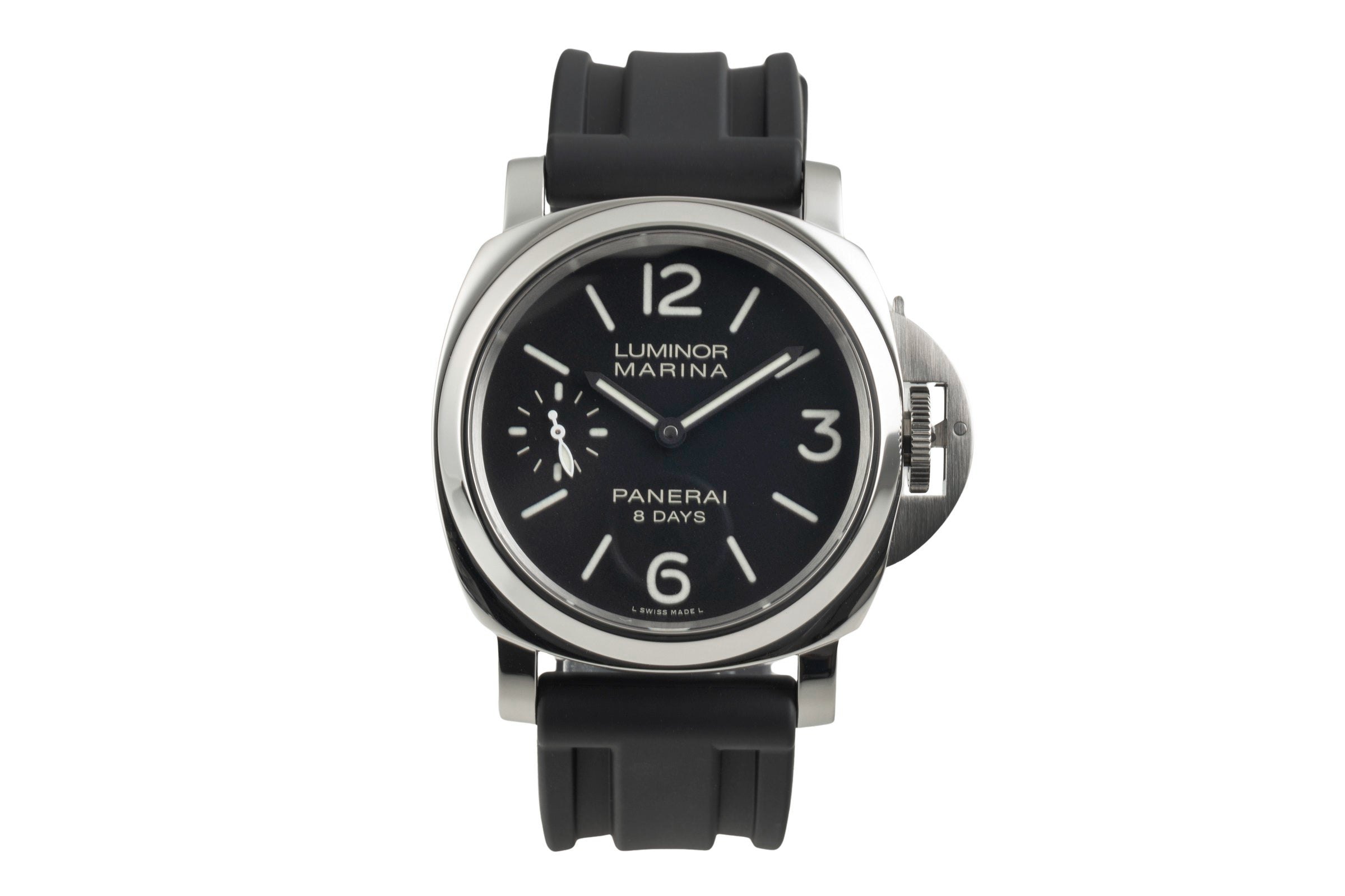 Panerai Luminor Marina 8 Days Edelstahl Handaufzug Ref. PAM00510 B&P 2018 [2603368]