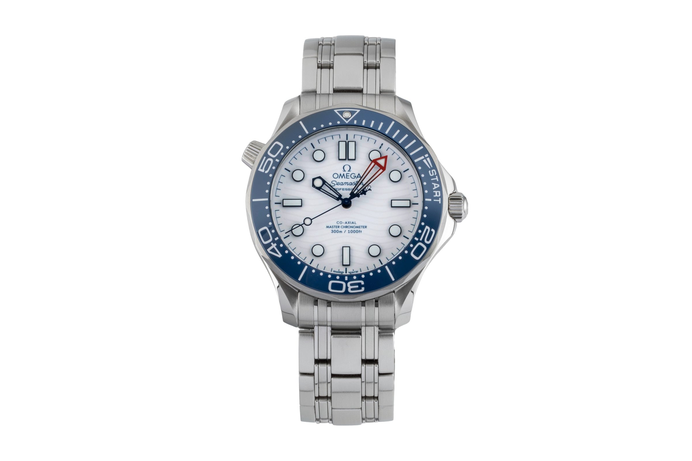 Omega Seamaster acero automático reloj para caballeros 210.30.42.20.04.002 LP: 7100EUR  [2603369]