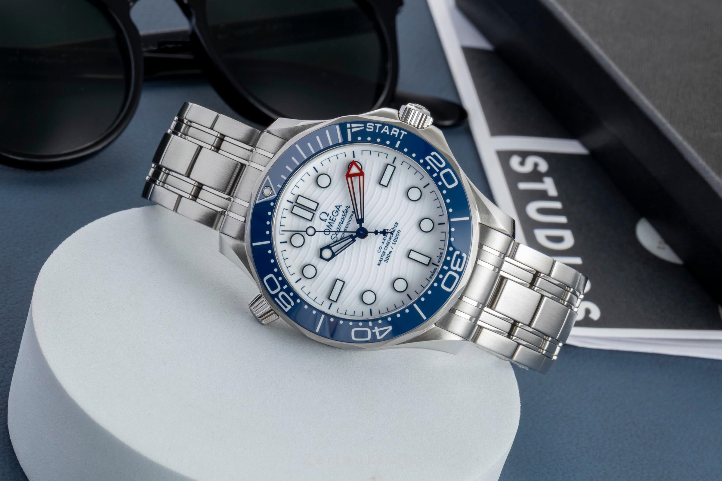 Omega Seamaster acero automático reloj para caballeros 210.30.42.20.04.002 LP: 7100EUR  [2603369]