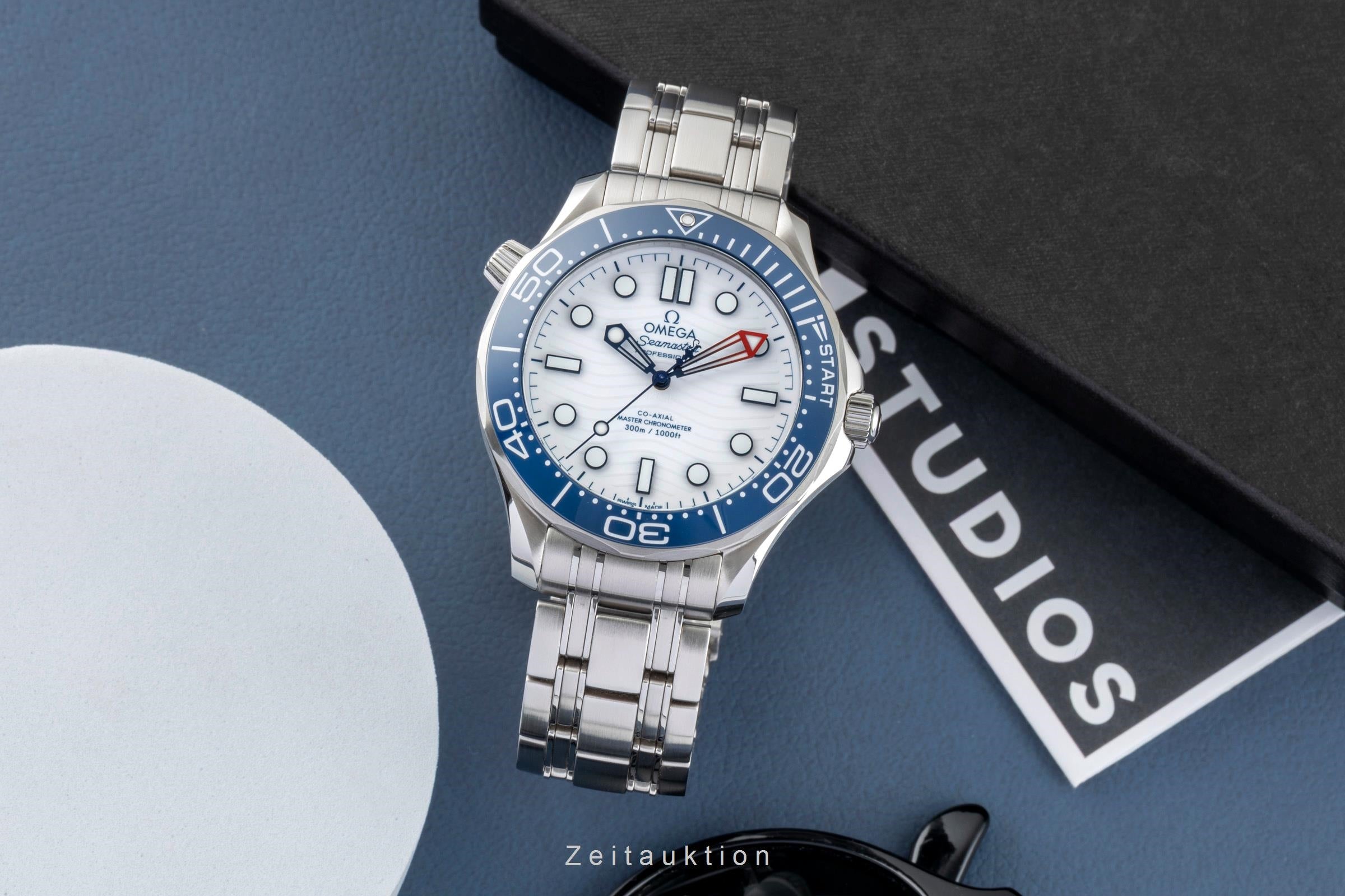 Omega Seamaster acero automático reloj para caballeros 210.30.42.20.04.002 LP: 7100EUR  [2603369]