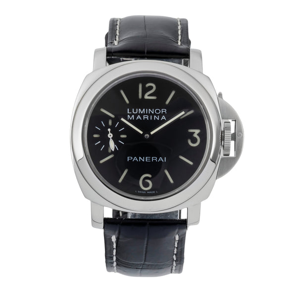 Panerai Luminor Marina Edelstahl Automatik Herrenuhr Ref. PAM00111 B&P 2015 [2603370]