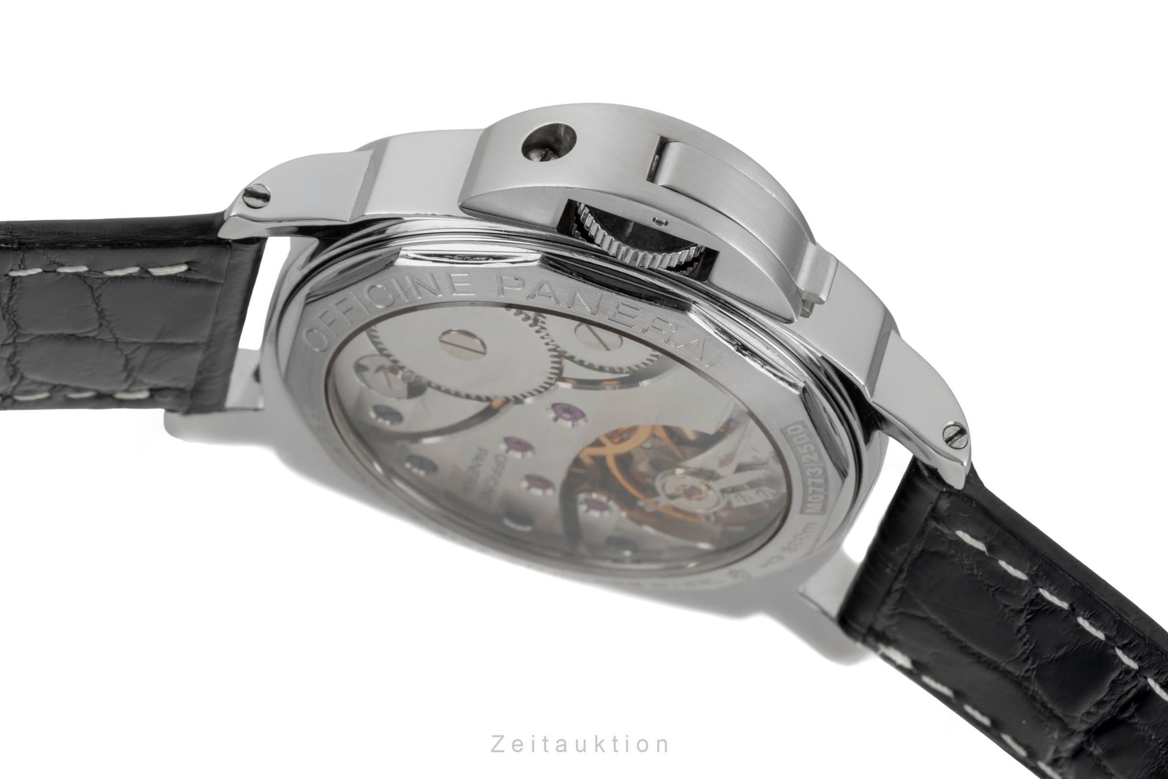 Panerai Luminor Marina Edelstahl Automatik Herrenuhr Ref. PAM00111 B&P 2015 [2603370]