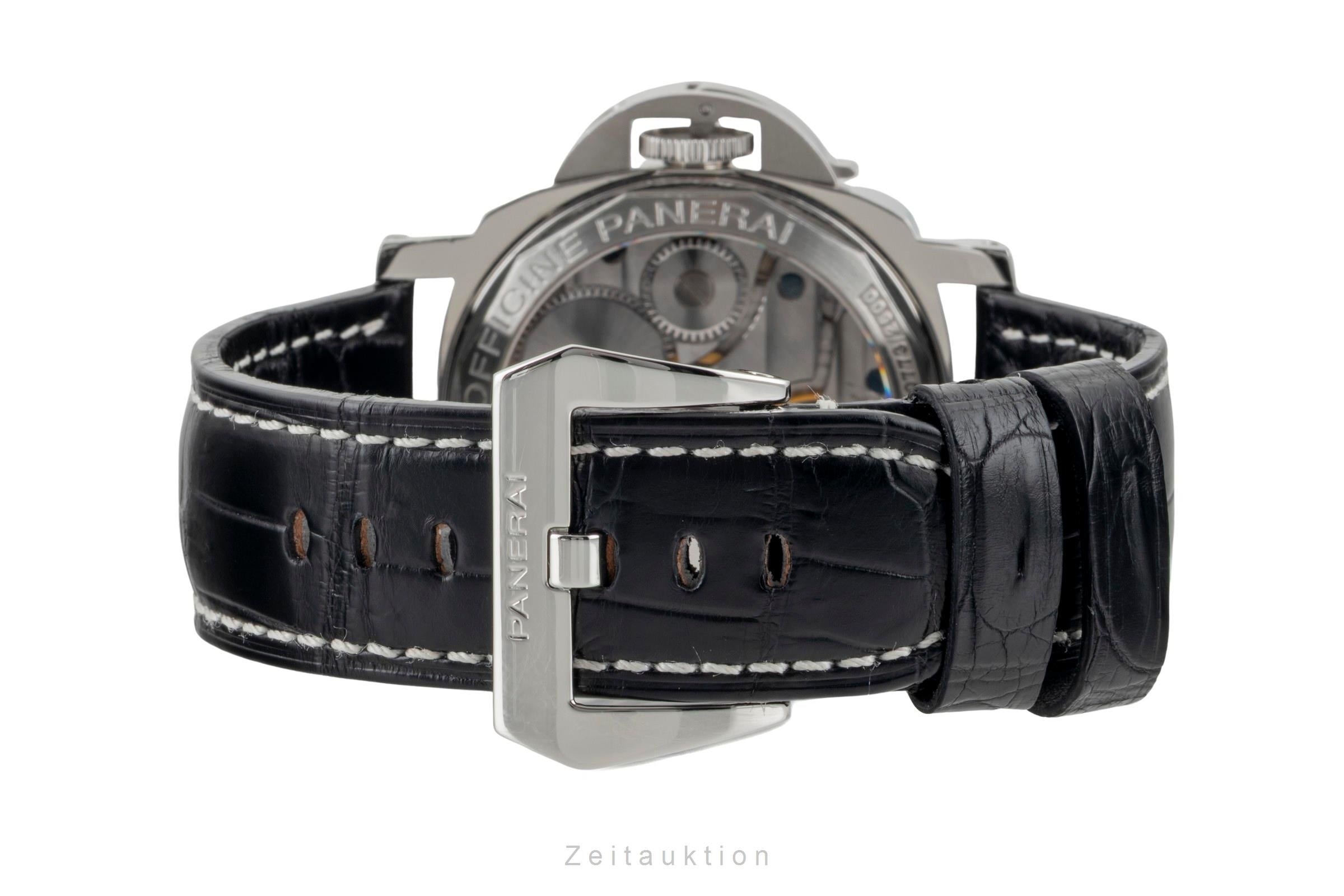 Panerai Luminor Marina Edelstahl Automatik Herrenuhr Ref. PAM00111 B&P 2015 [2603370]