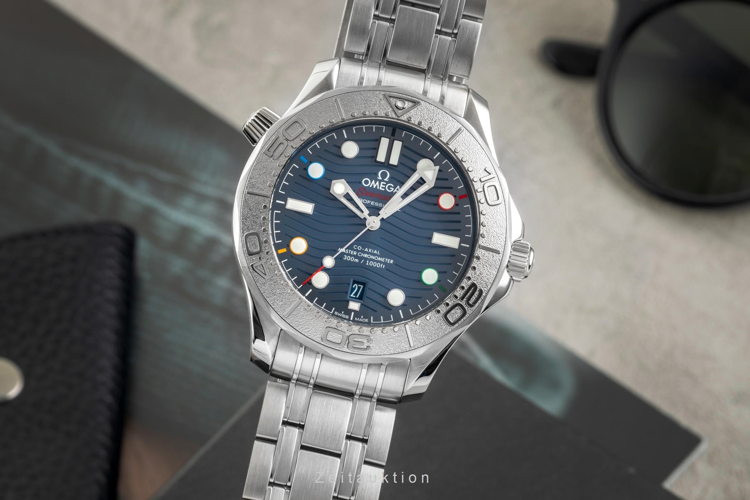 Omega Seamaster Diver 300M "Beijing 2022" 522.30.42.20.03.001 B&P 2021 [2603371]
