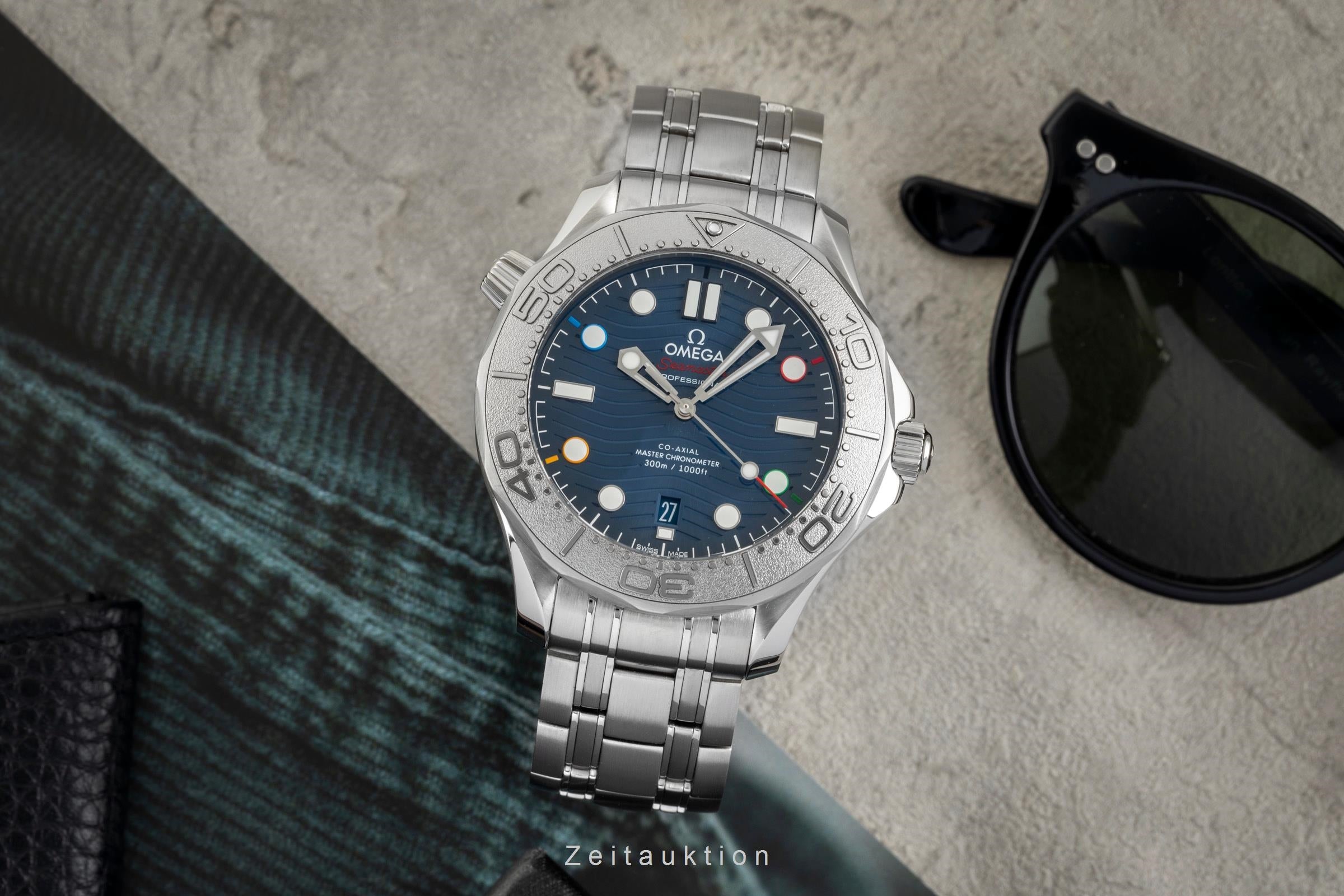 Omega Seamaster Diver 300M "Beijing 2022" 522.30.42.20.03.001 B&P 2021 [2603371]