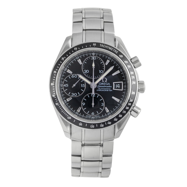 Omega Speedmaster Date Chronograph Stahl Automatik Ref. 3210.50.00 B&P 2021 [2603372]