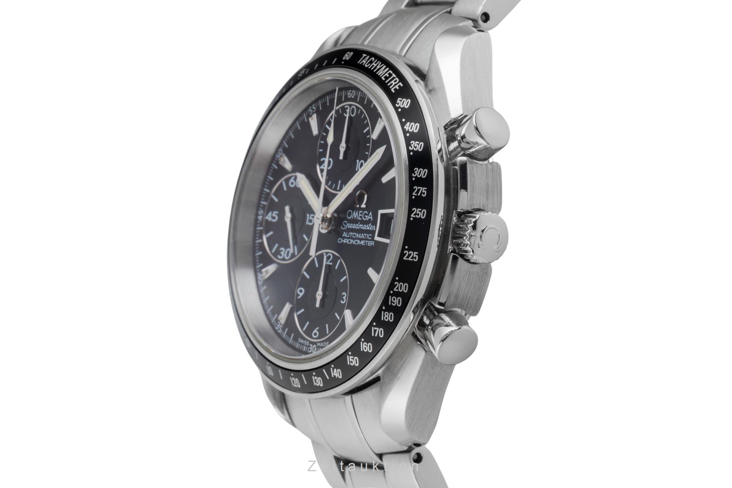 Omega Speedmaster Date Chronograph Stahl Automatik Ref. 3210.50.00 B&P 2021 [2603372]