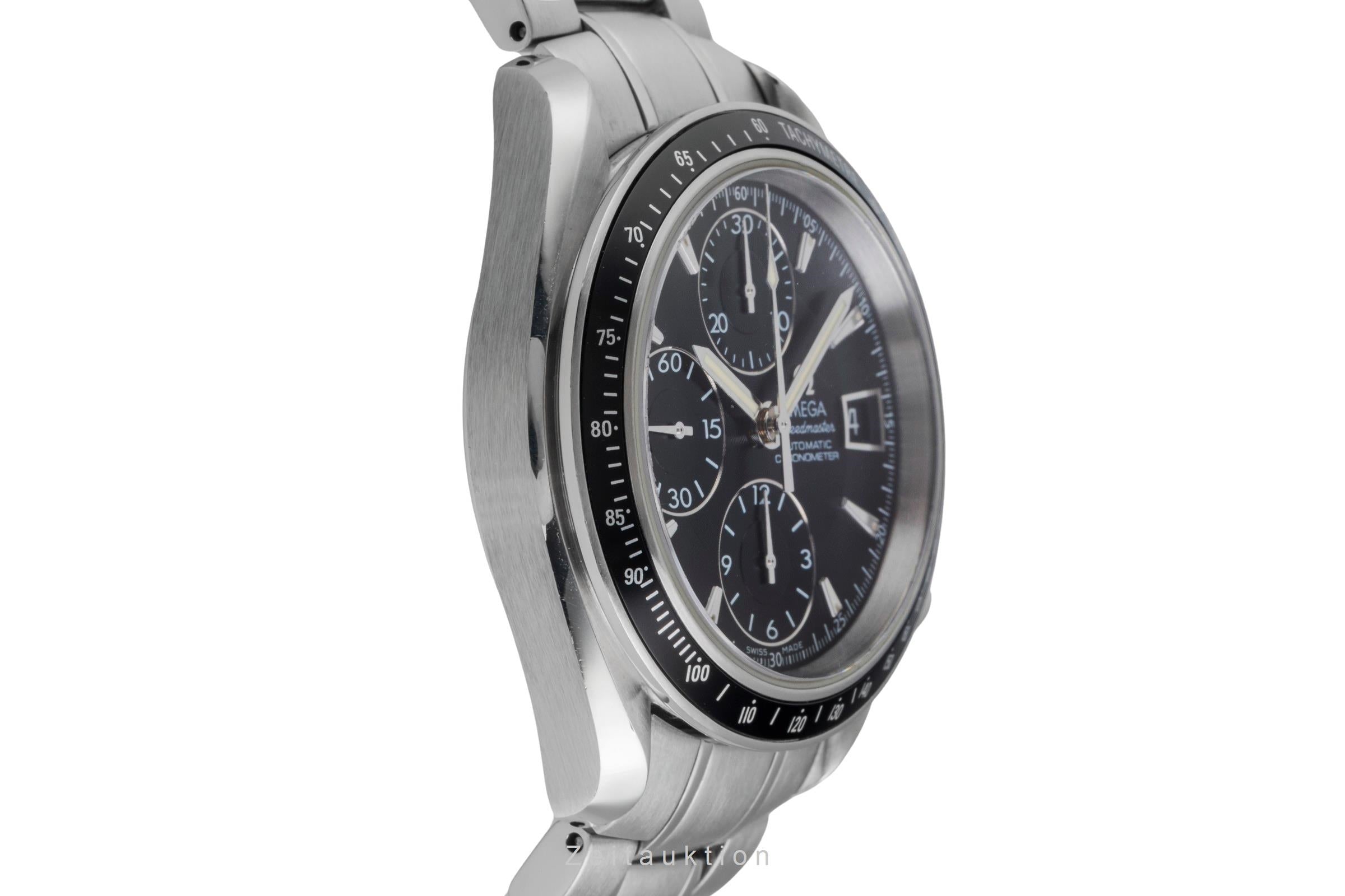 Omega Speedmaster Date Chronograph Stahl Automatik Ref. 3210.50.00 B&P 2021 [2603372]